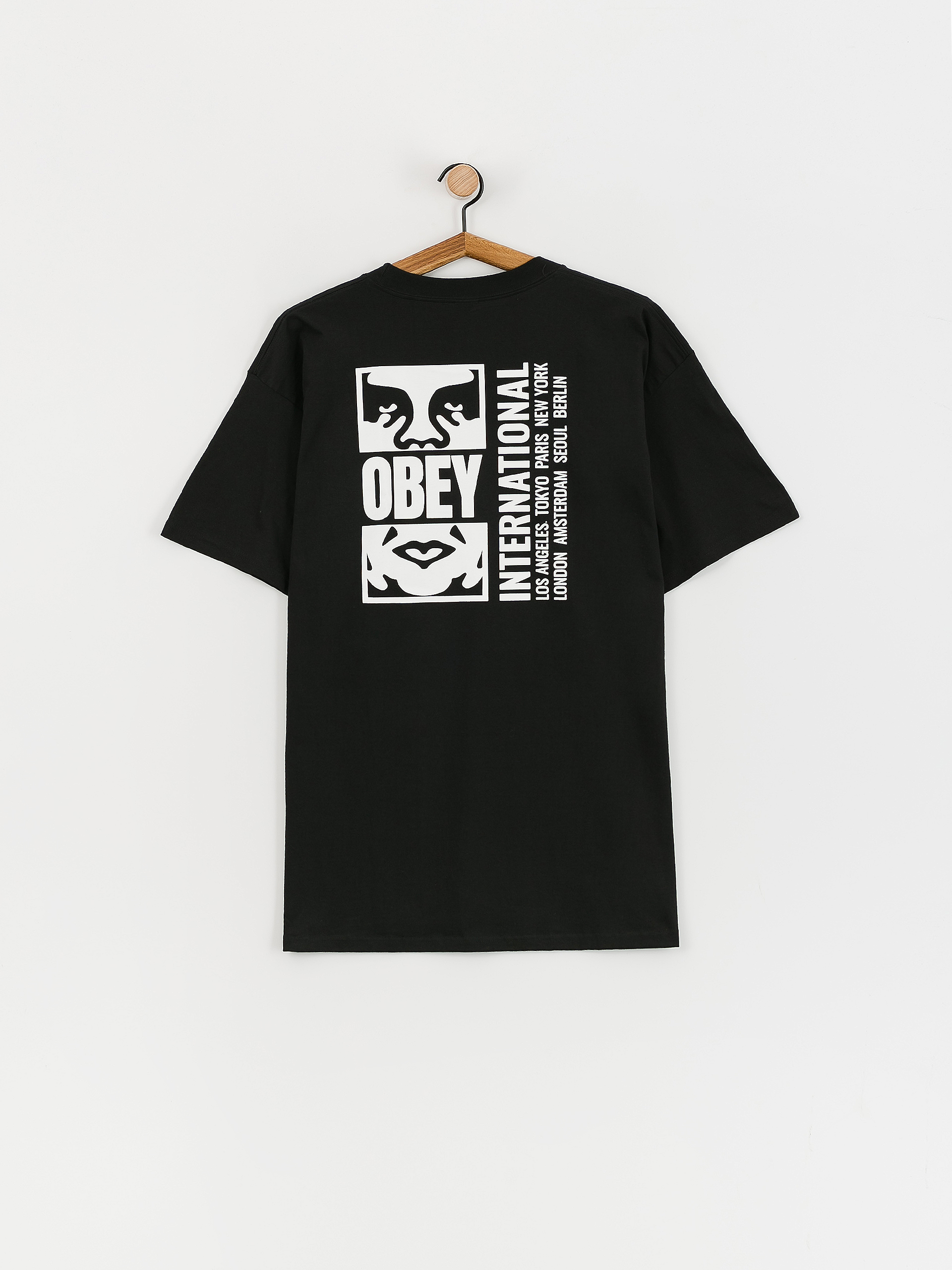Tričko OBEY Icon Split (black)