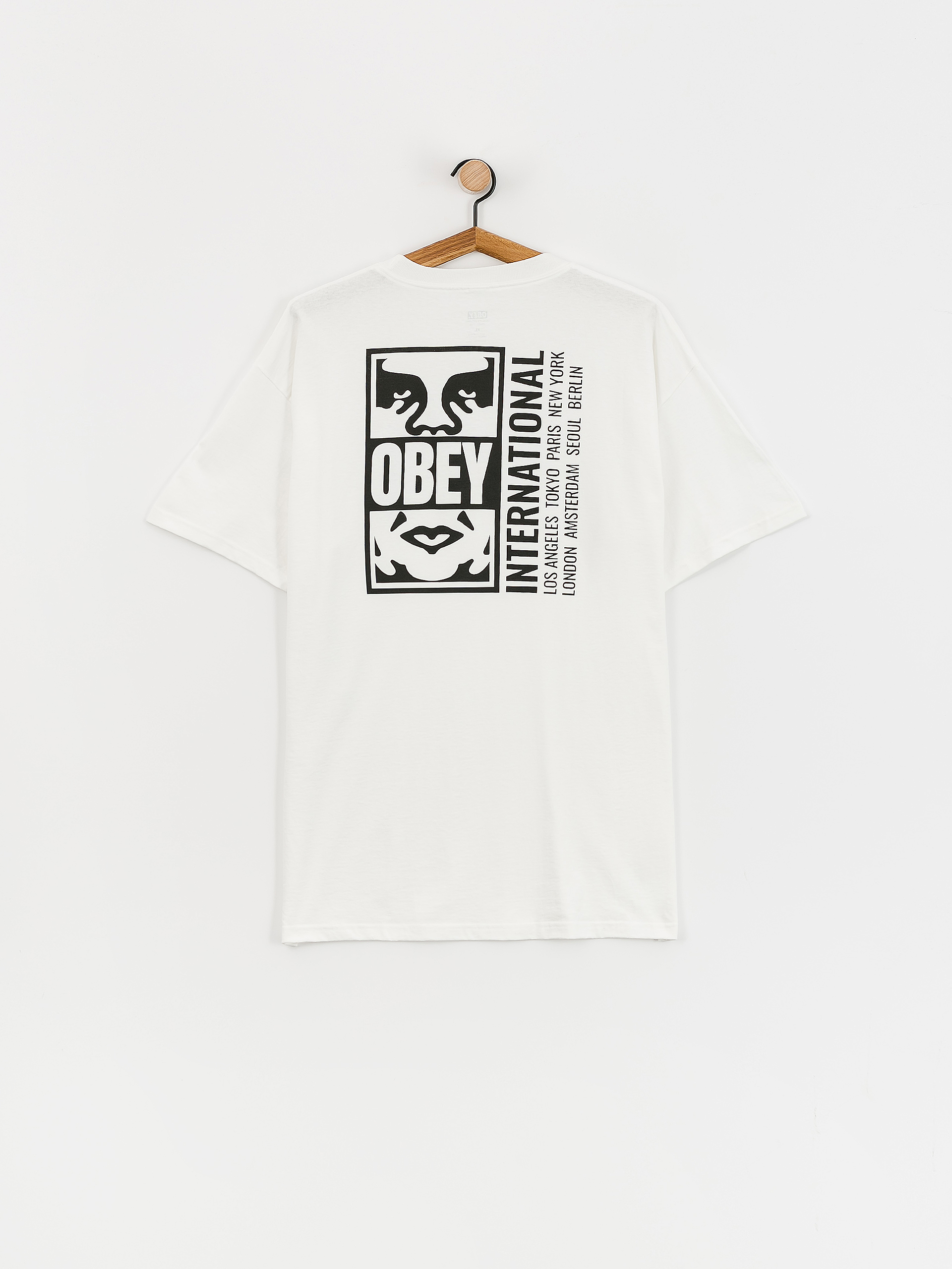 Tričko OBEY Icon Split (white)