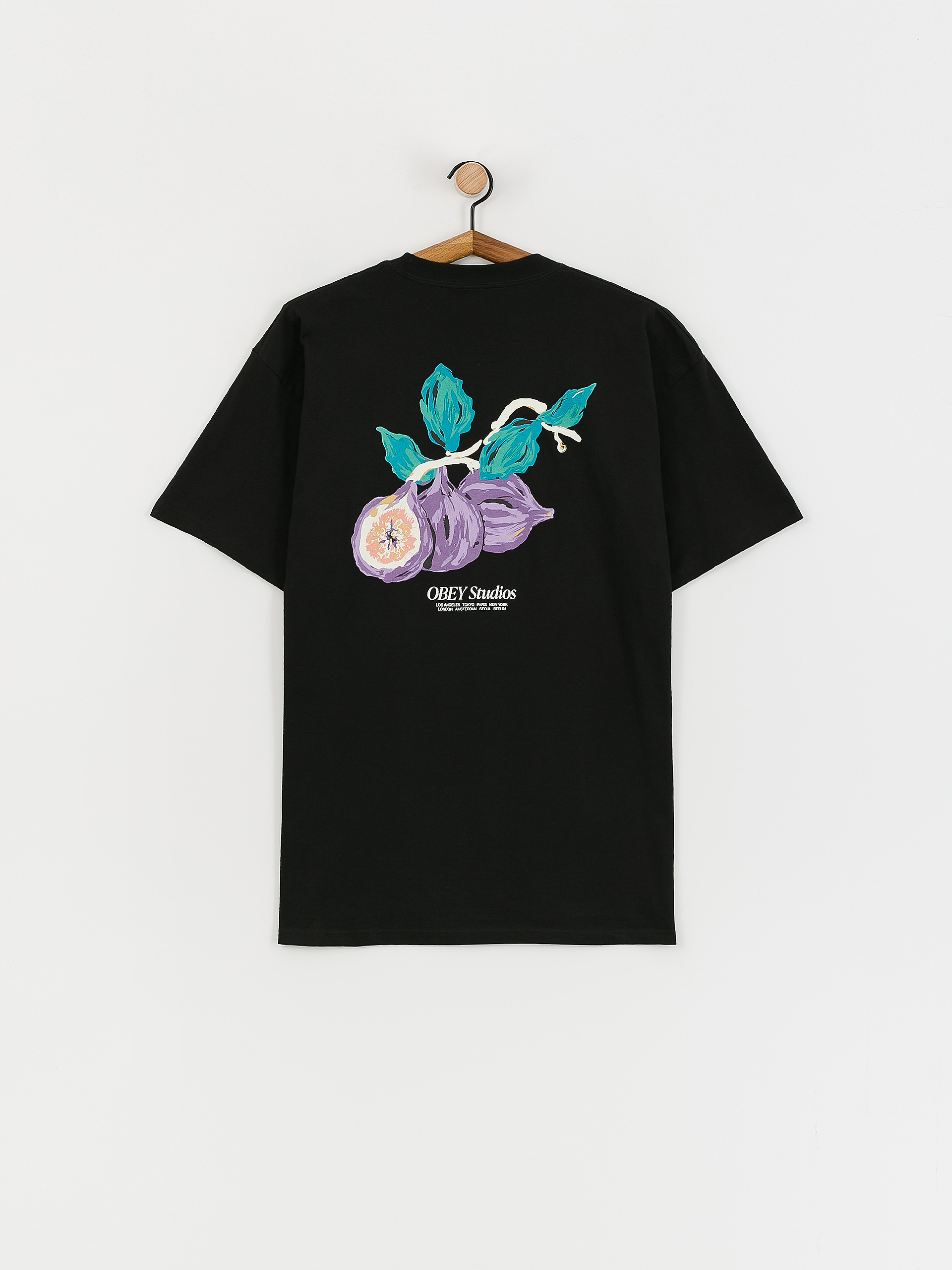 Tričko OBEY Studios (black)