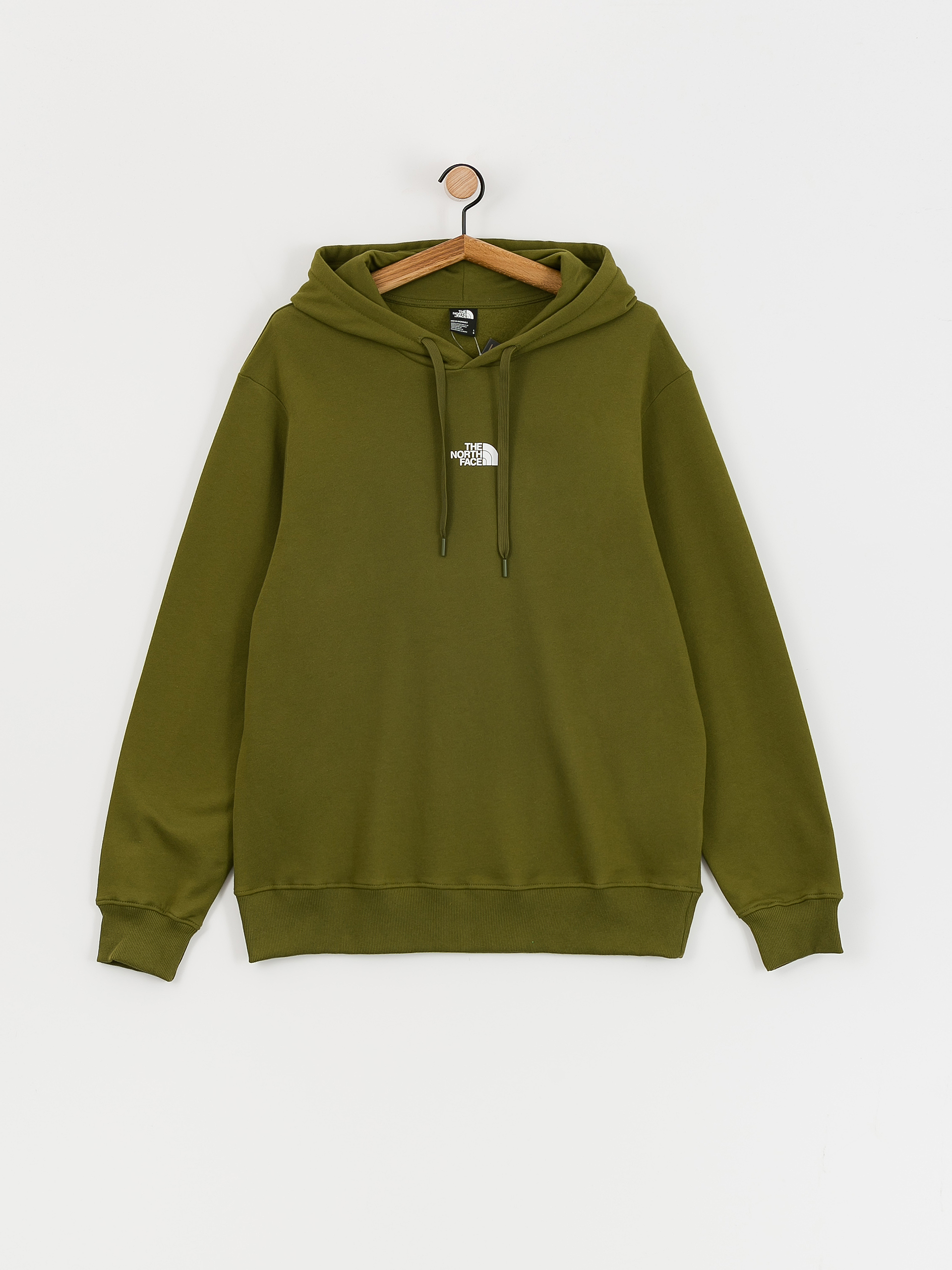 Mikina s kapucí The North Face Zumu HD (forest olive)