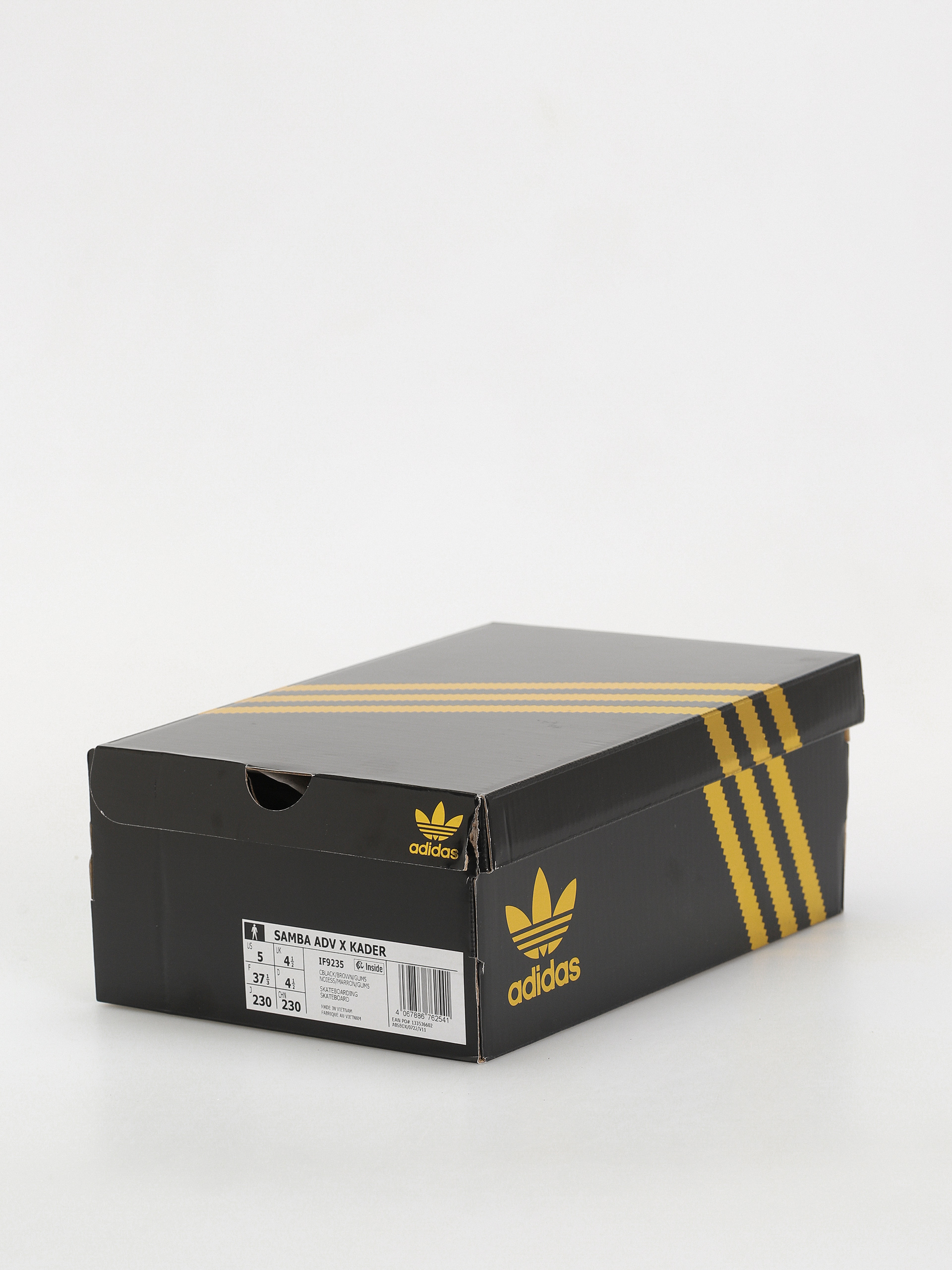 Boty adidas Samba ADV X Kader (cblack/brown/gum5)