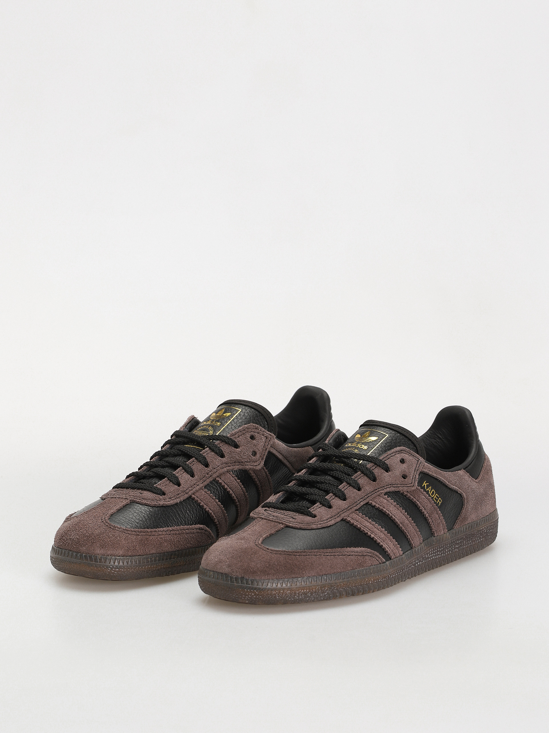 Boty adidas Samba ADV X Kader (cblack/brown/gum5)