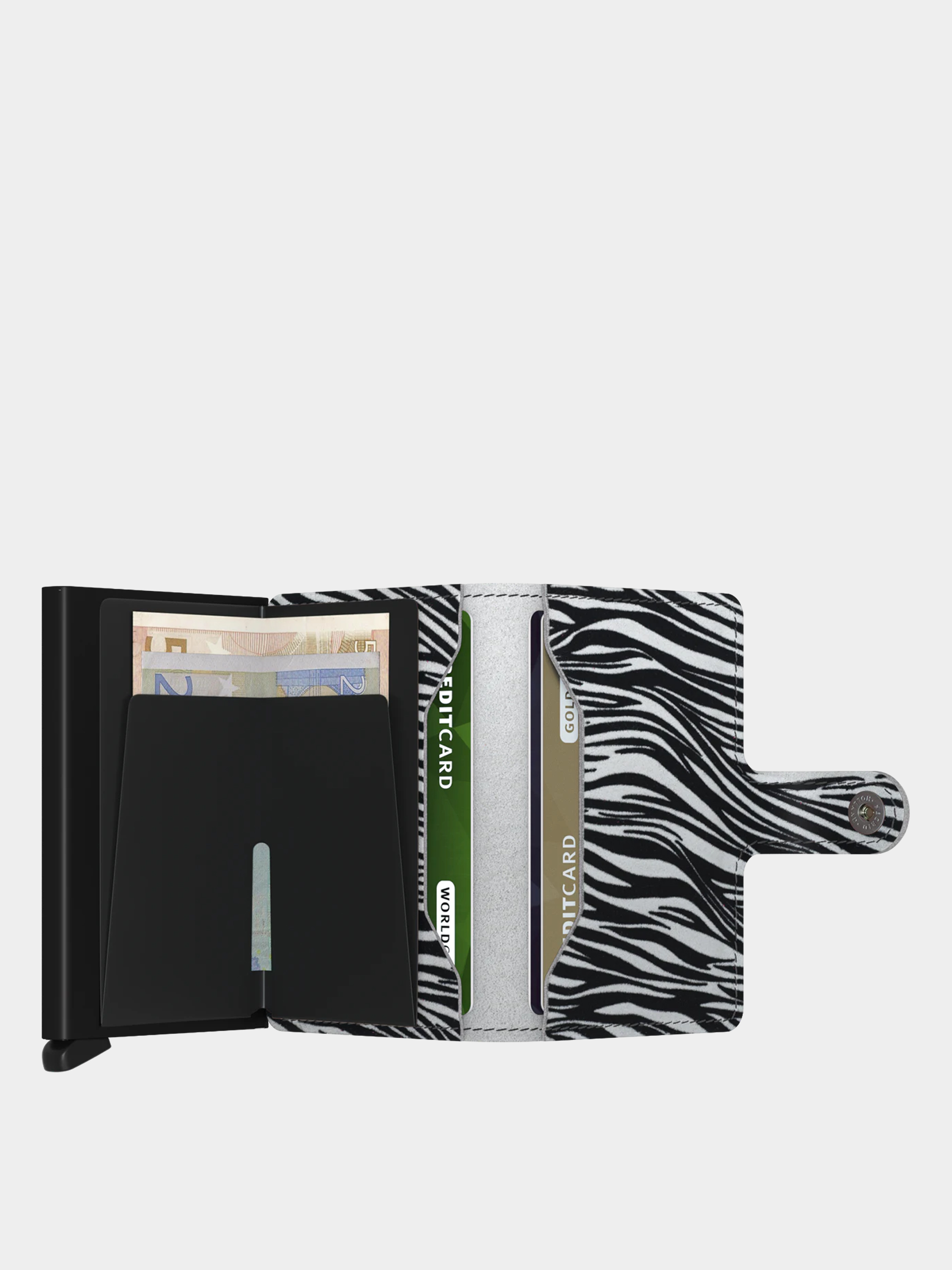 Peněženka Secrid Miniwallet (zebra light grey)