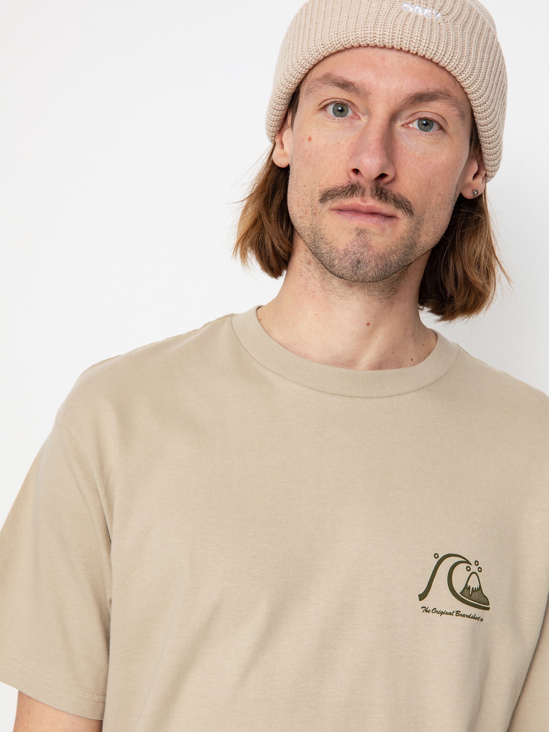 Tričko Quiksilver The Original Boardshort Mor (plaza taupe)