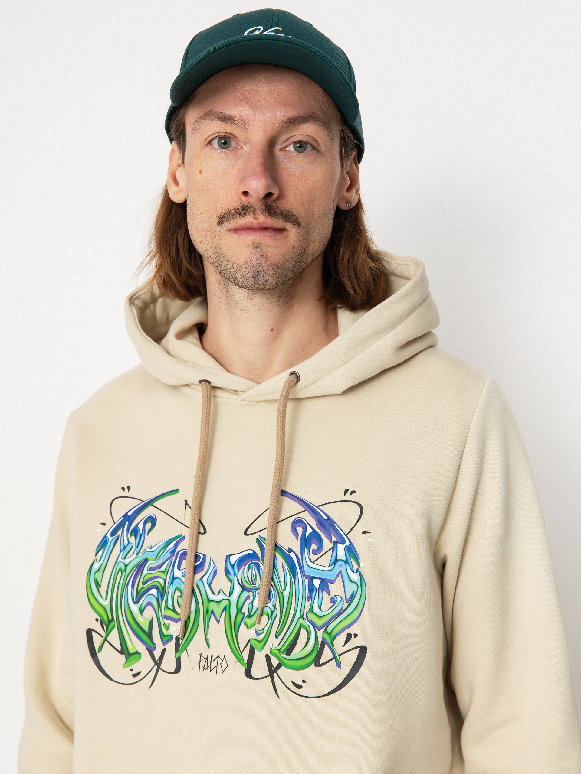 Mikina s kapucí Palto Scifi HD (beige)