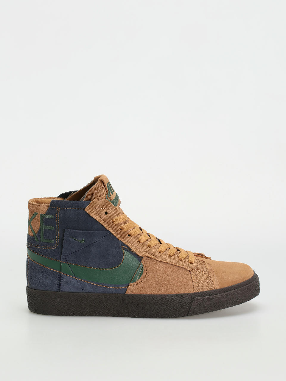 Boty Nike SB Zoom Blazer Mid Prm (legend dk brown/fir obsidian)