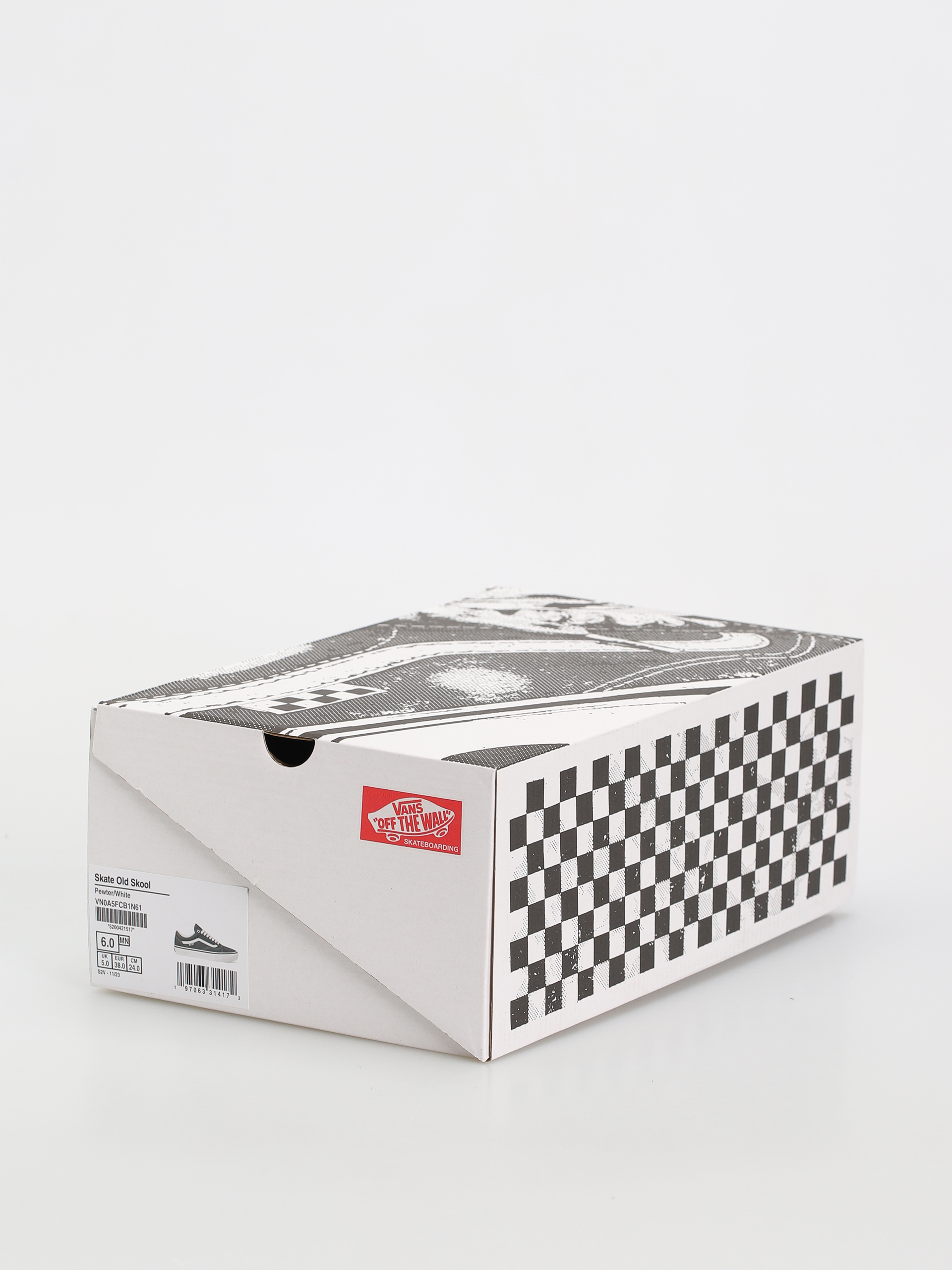 Boty Vans Skate Old Skool (pewter/white)