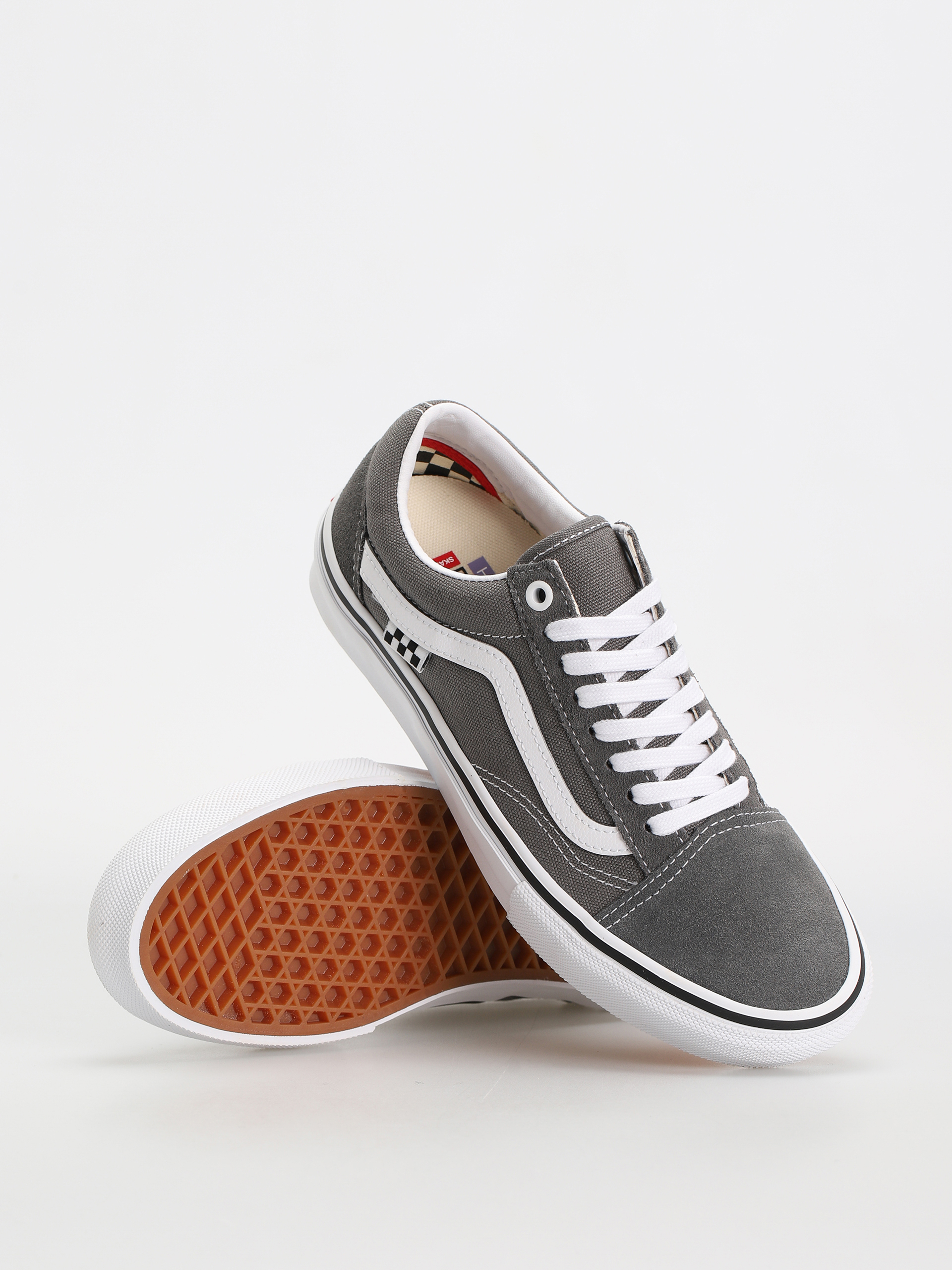 Boty Vans Skate Old Skool (pewter/white)