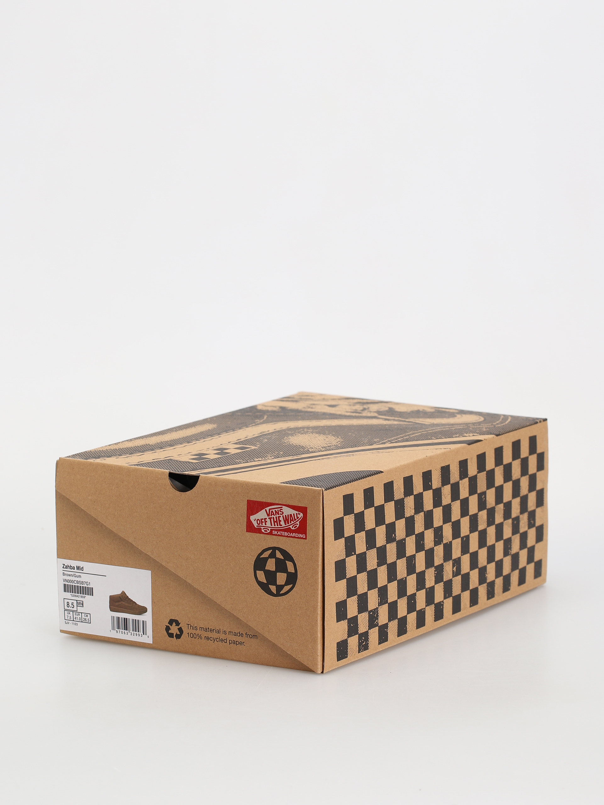 Boty Vans Zahba Mid (brown/gum)