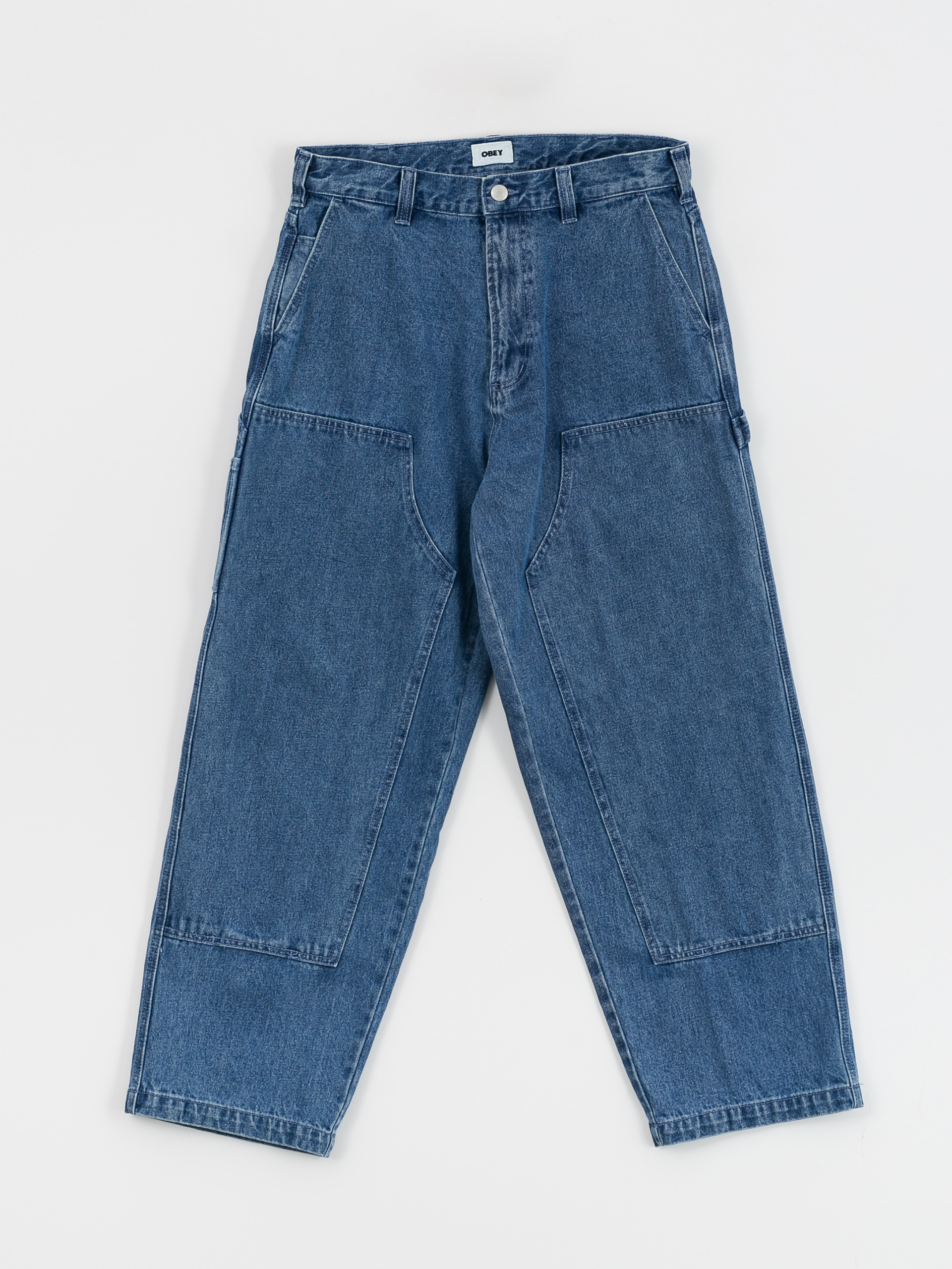 Kalhoty OBEY Bigwig Denim Carpenter (light indigo)