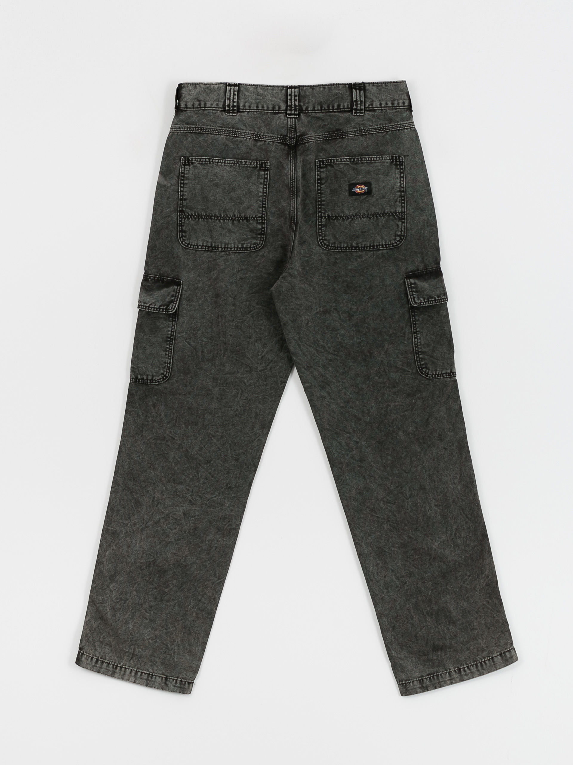 Kalhoty Dickies Newington (dble dye/acid wash black)