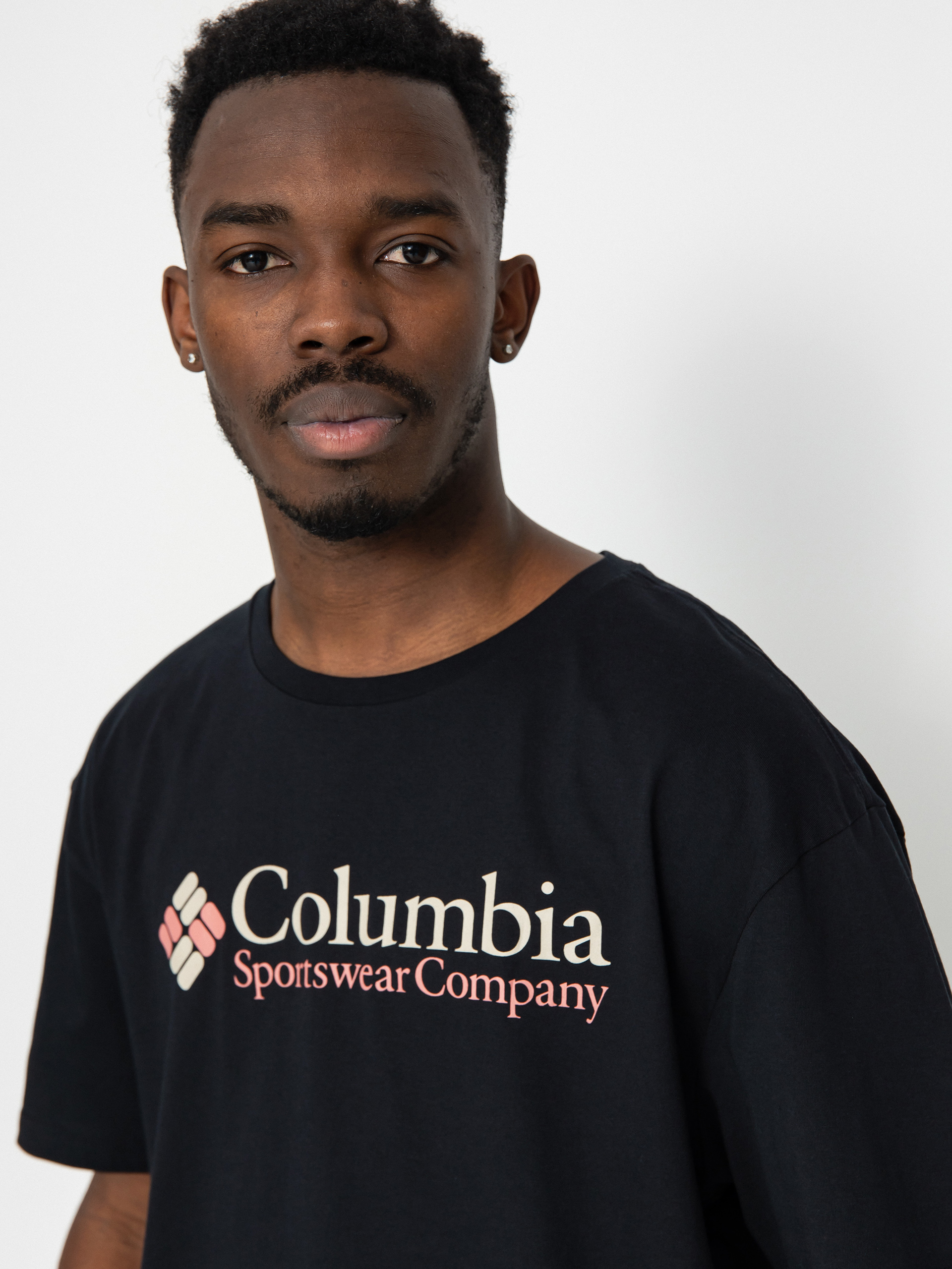 Tričko Columbia Csc Basic Logo (black/csc retro logo)