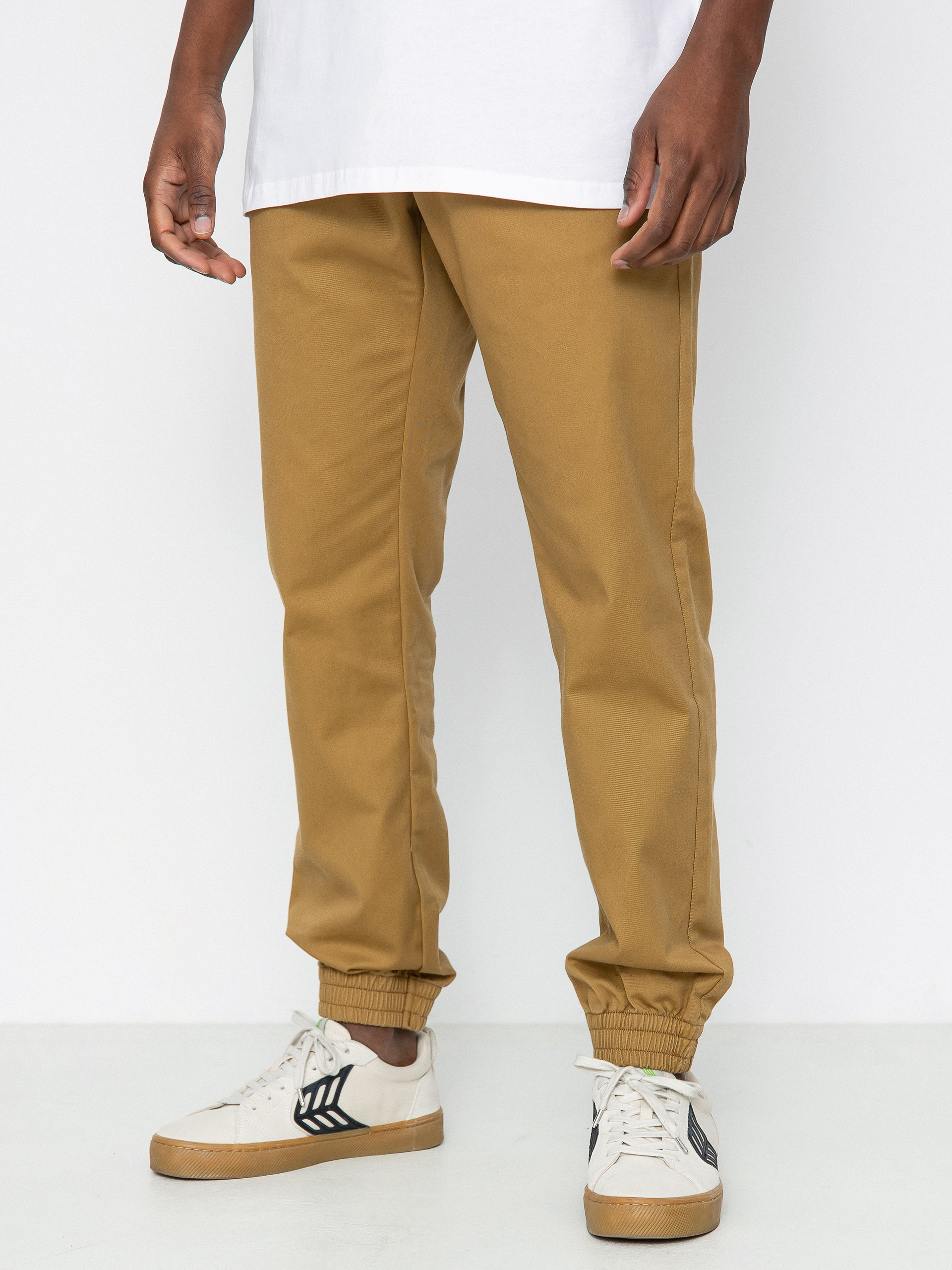 Kalhoty Volcom Frickin Slim Jogger (dark khaki)