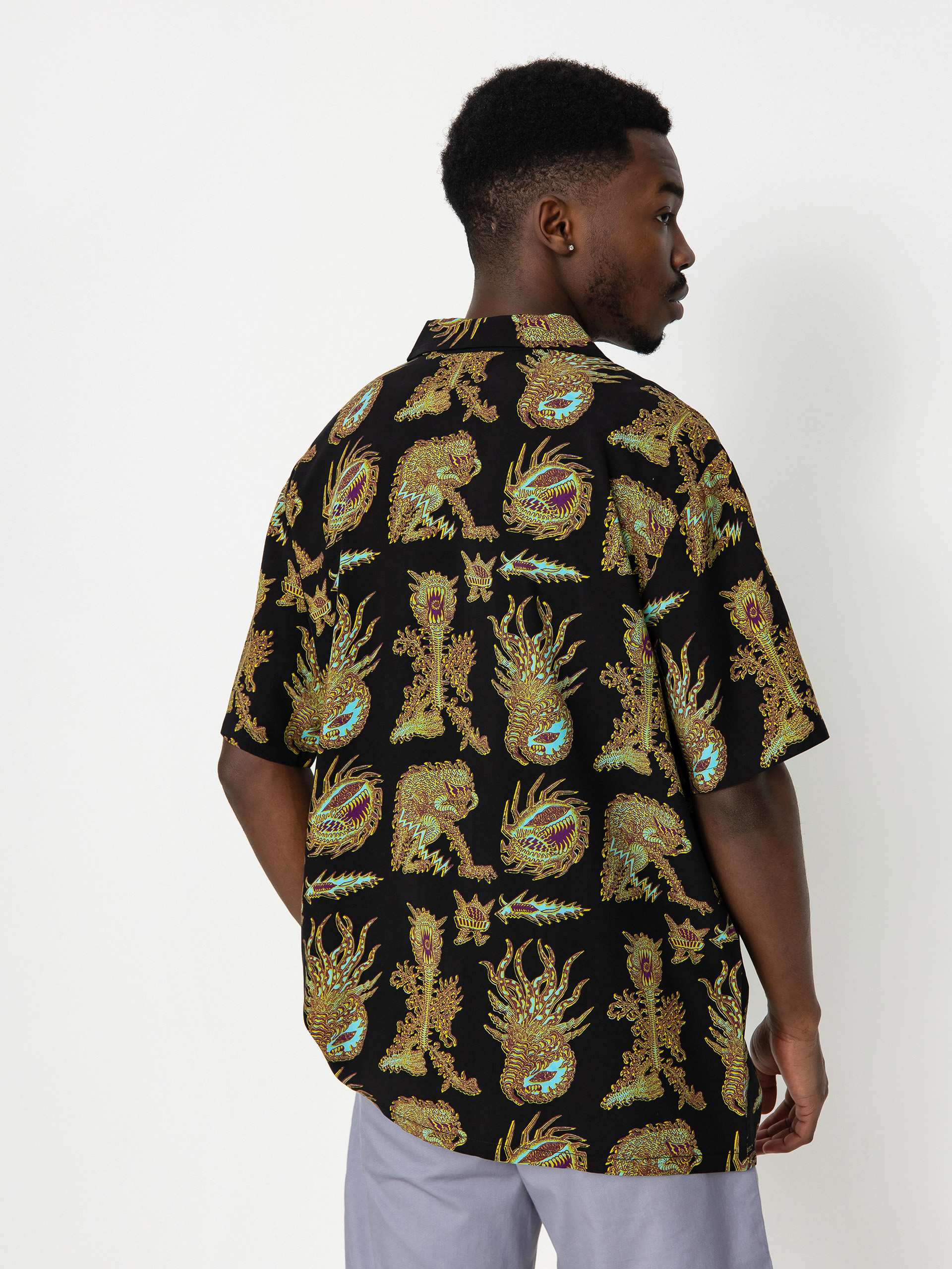 Košile Volcom Fa Tetsunori (black)