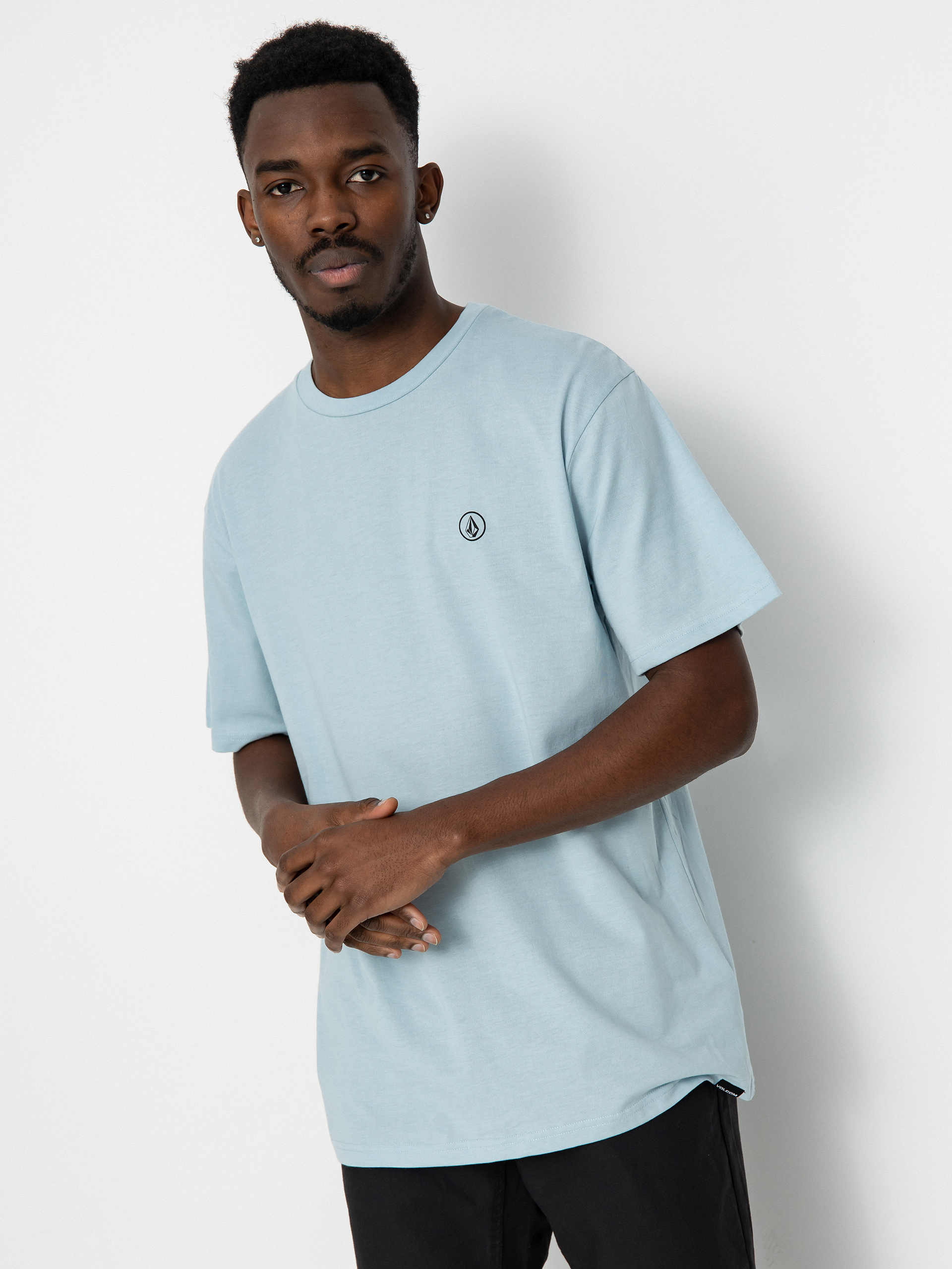 Tričko Volcom Circle Blanks Hth (celestial blue)