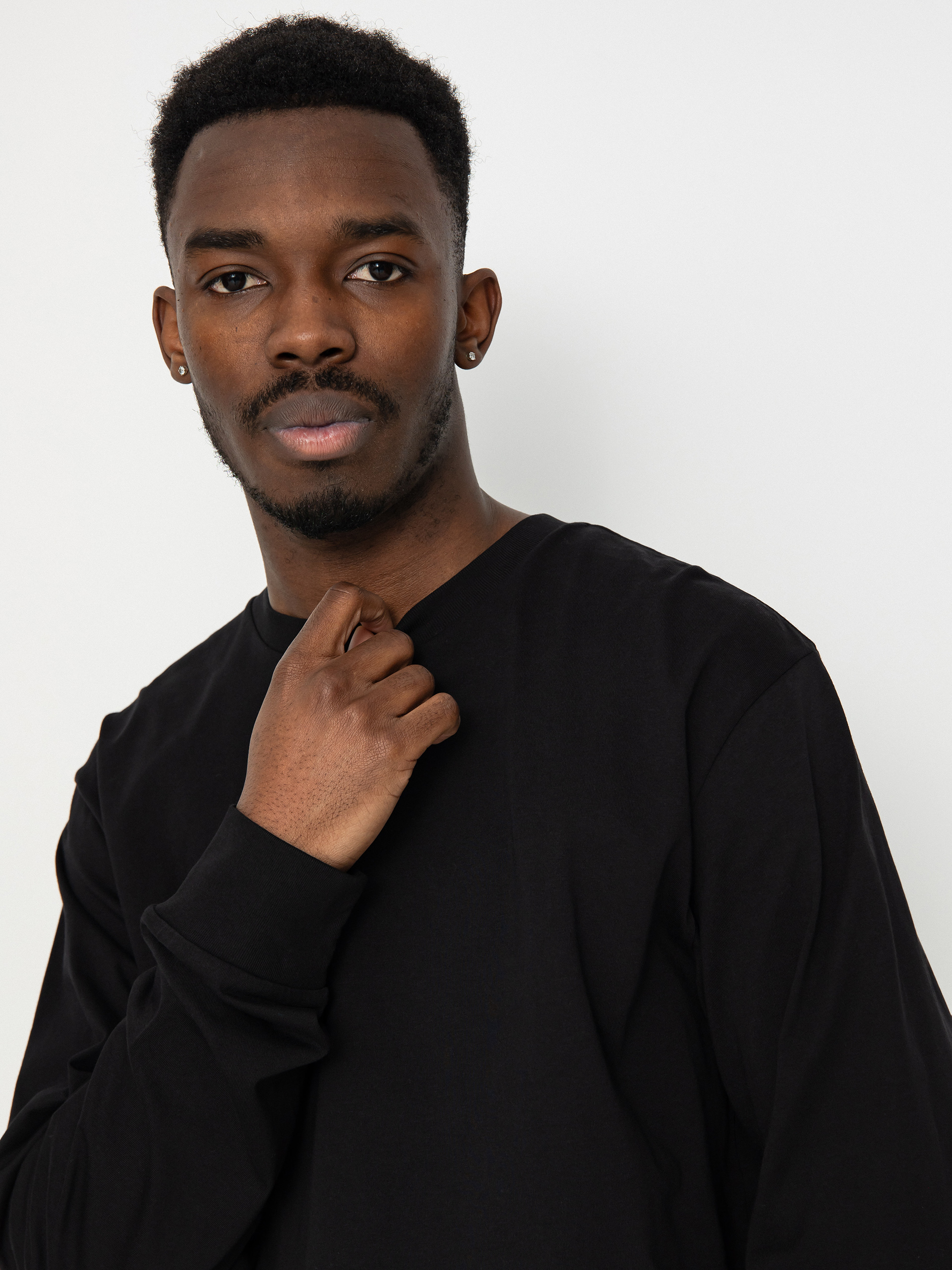 Triko Carhartt WIP Base (black/white)