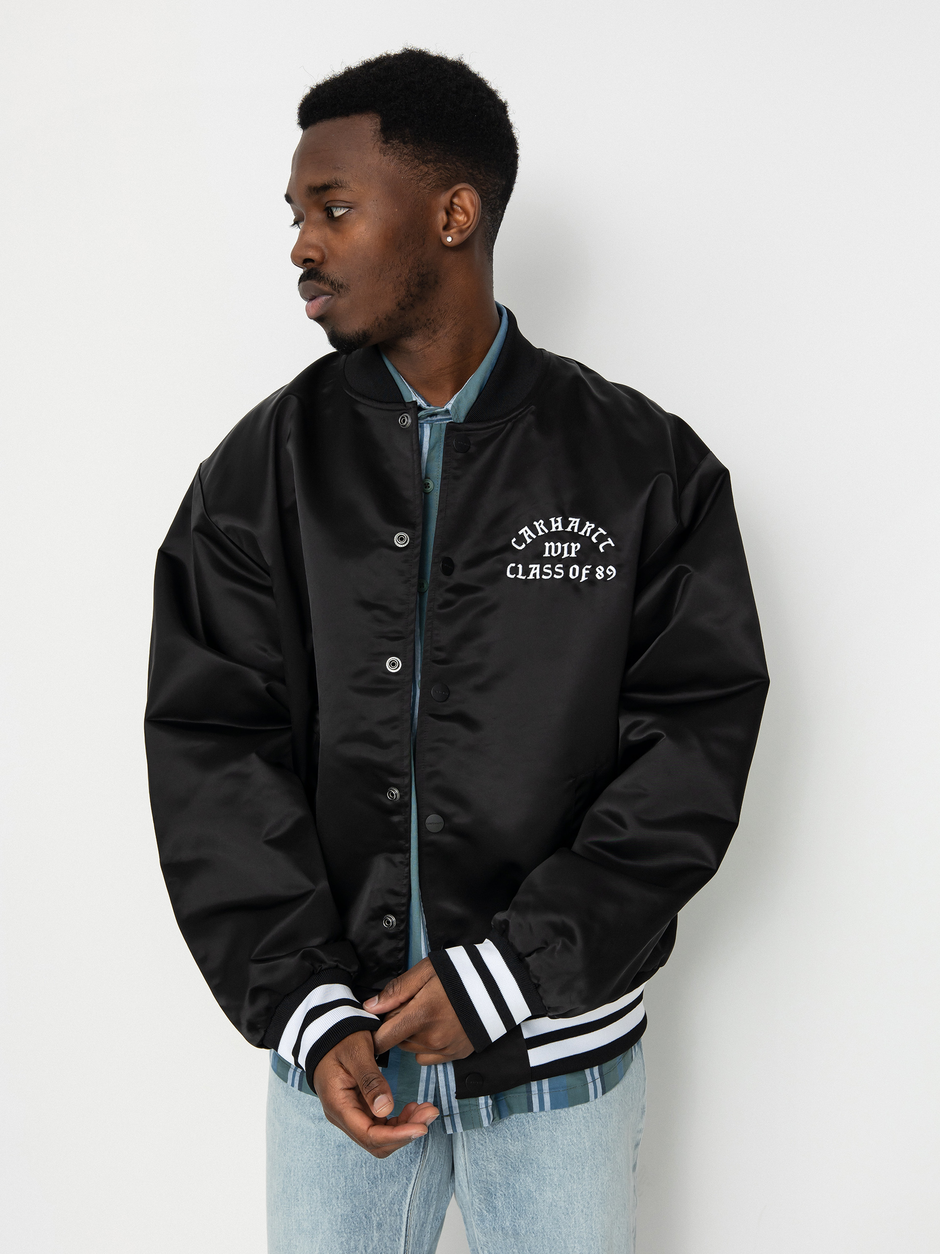 Bunda Carhartt WIP Class of 89 Bomber (black/white)