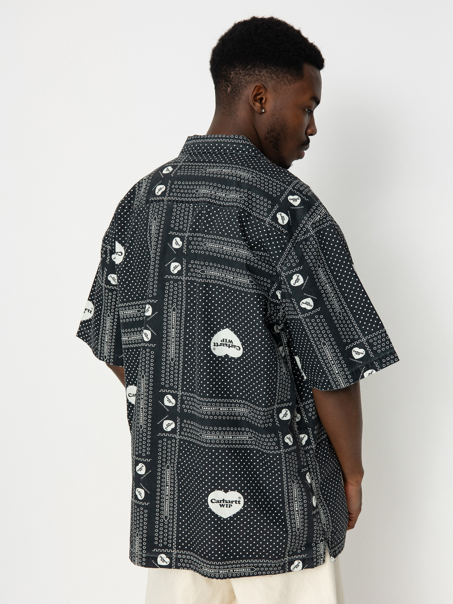 Košile Carhartt WIP Heart Bandana (heart bandana print/black)