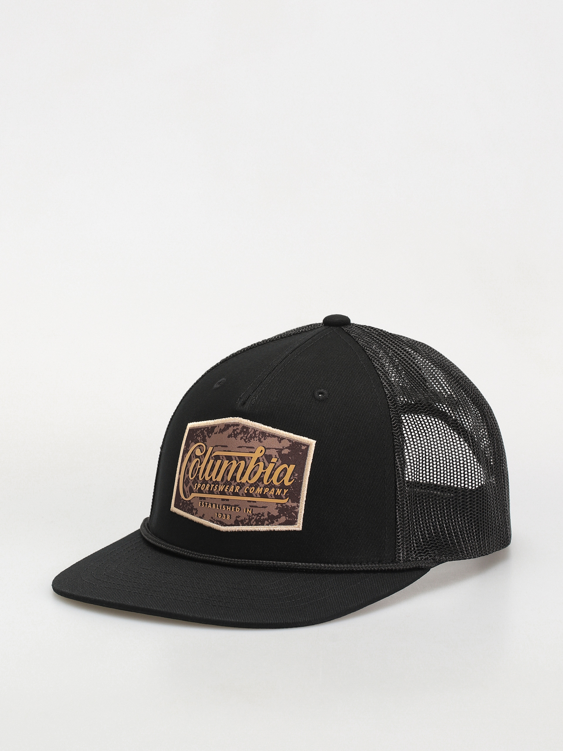 Kšiltovka  Columbia Flat Brim Snap Back (black/landroamer)