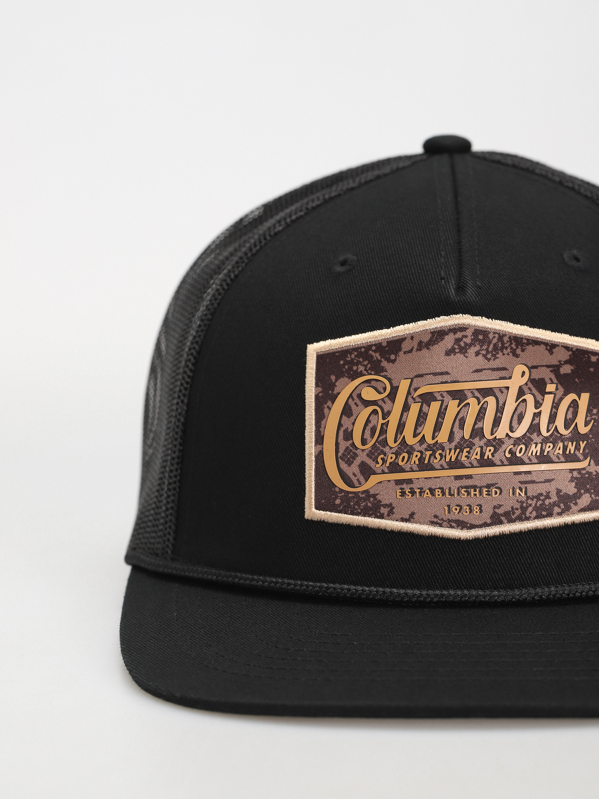 Kšiltovka  Columbia Flat Brim Snap Back (black/landroamer)