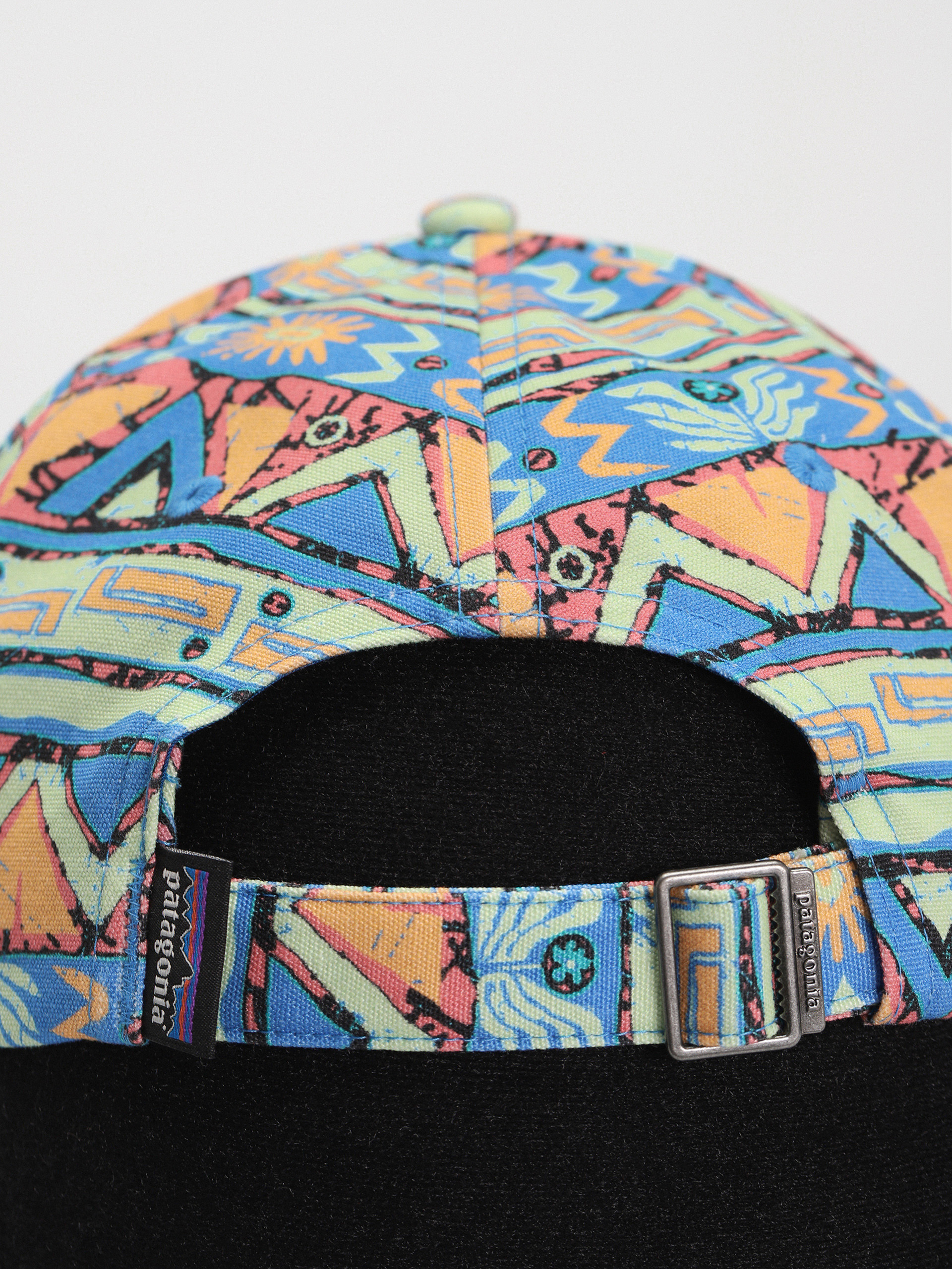 Kšiltovka  Patagonia P-6 Label Trad (high hopes geo small salamander green)