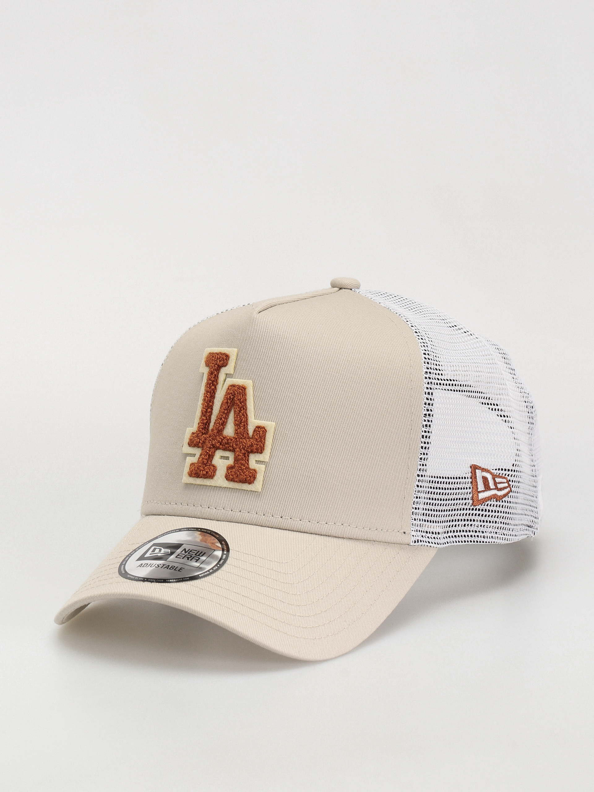 Kšiltovka  New Era Boucle Trucker Los Angeles Dodgers (stone)