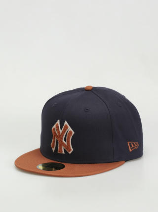 Kšiltovka  New Era Boucle 59Fifty New York Yankees (navy/brown)