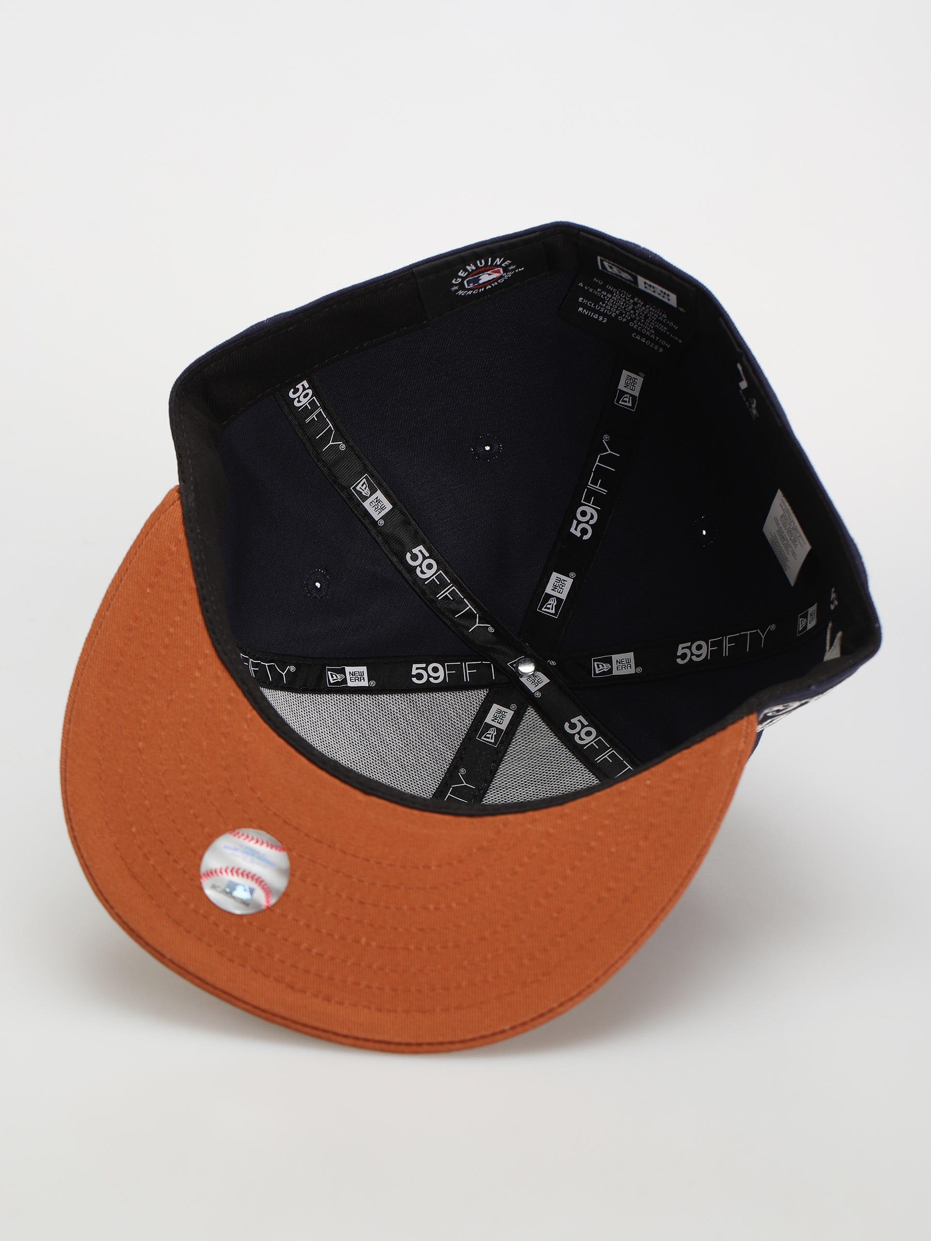 Kšiltovka  New Era Boucle 59Fifty New York Yankees (navy/brown)