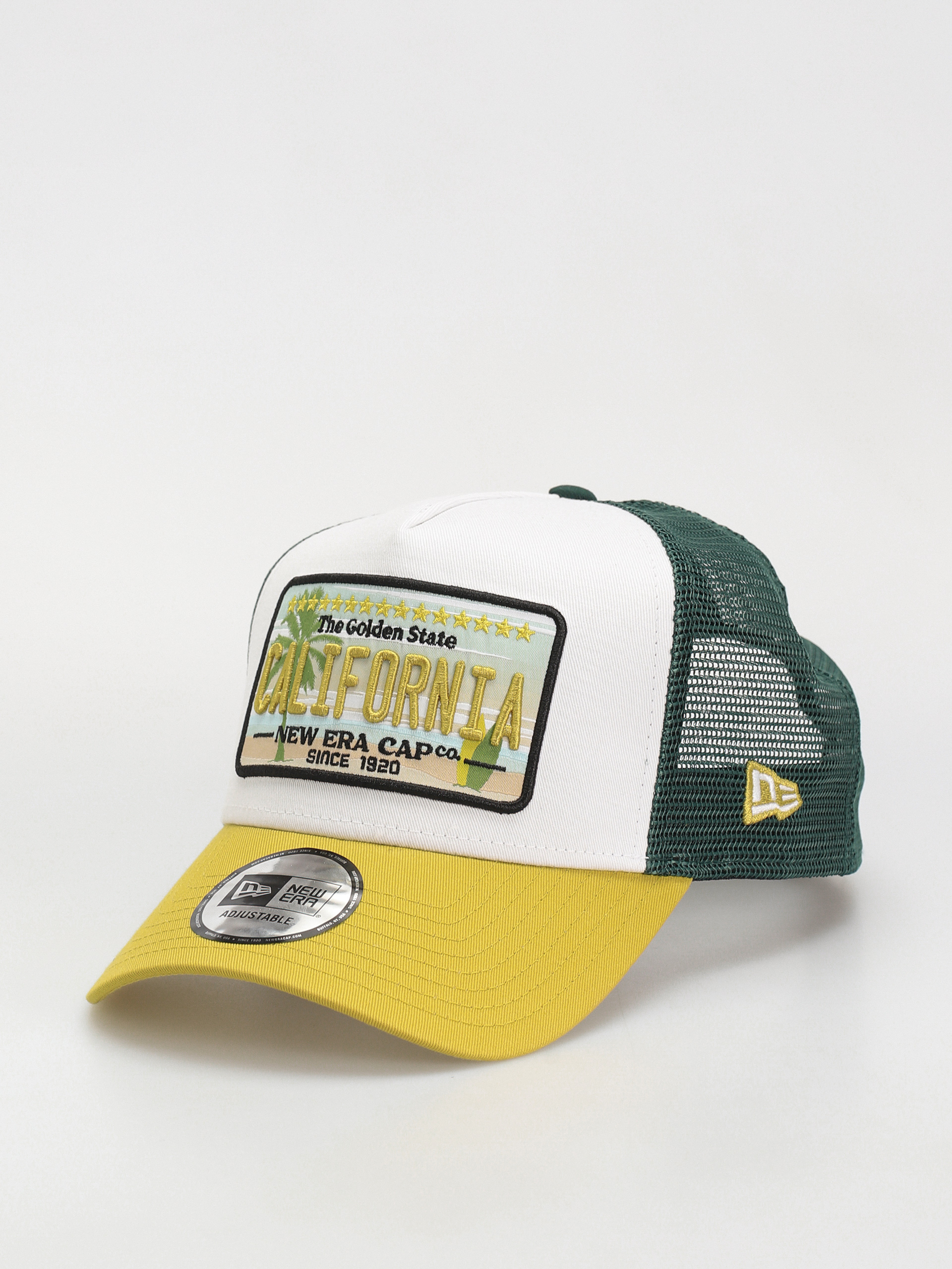 Kšiltovka  New Era Patch Trucker (yellow/white/green)
