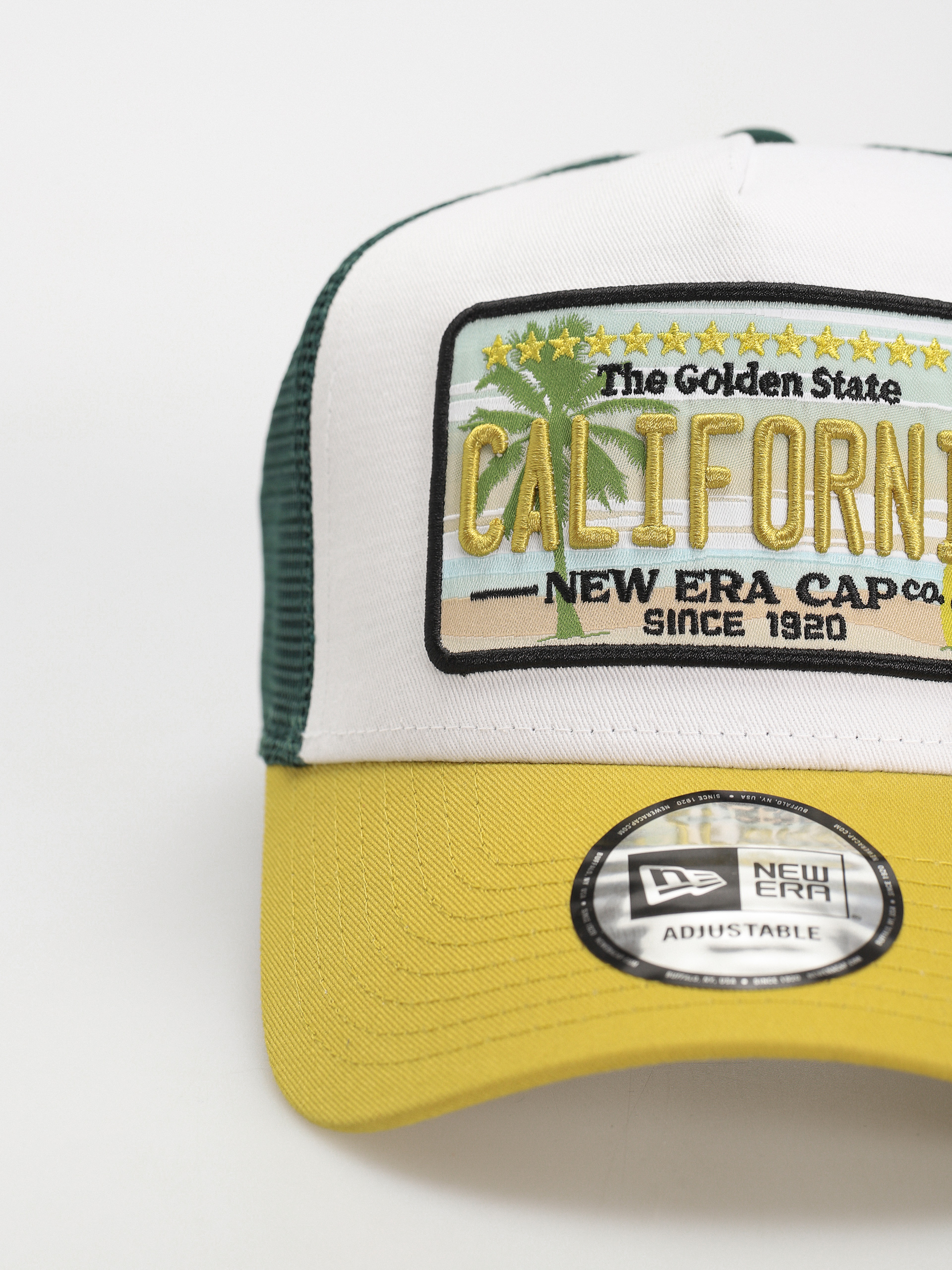 Kšiltovka  New Era Patch Trucker (yellow/white/green)