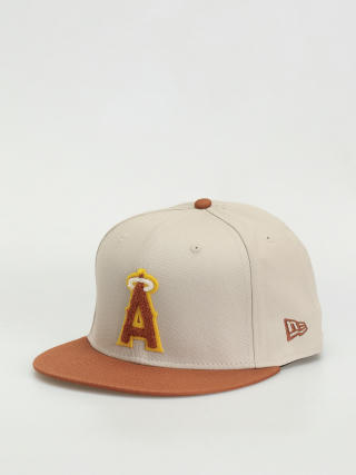 Kšiltovka  New Era Boucle 59Fifty Anaheim Angels (stone/brown)