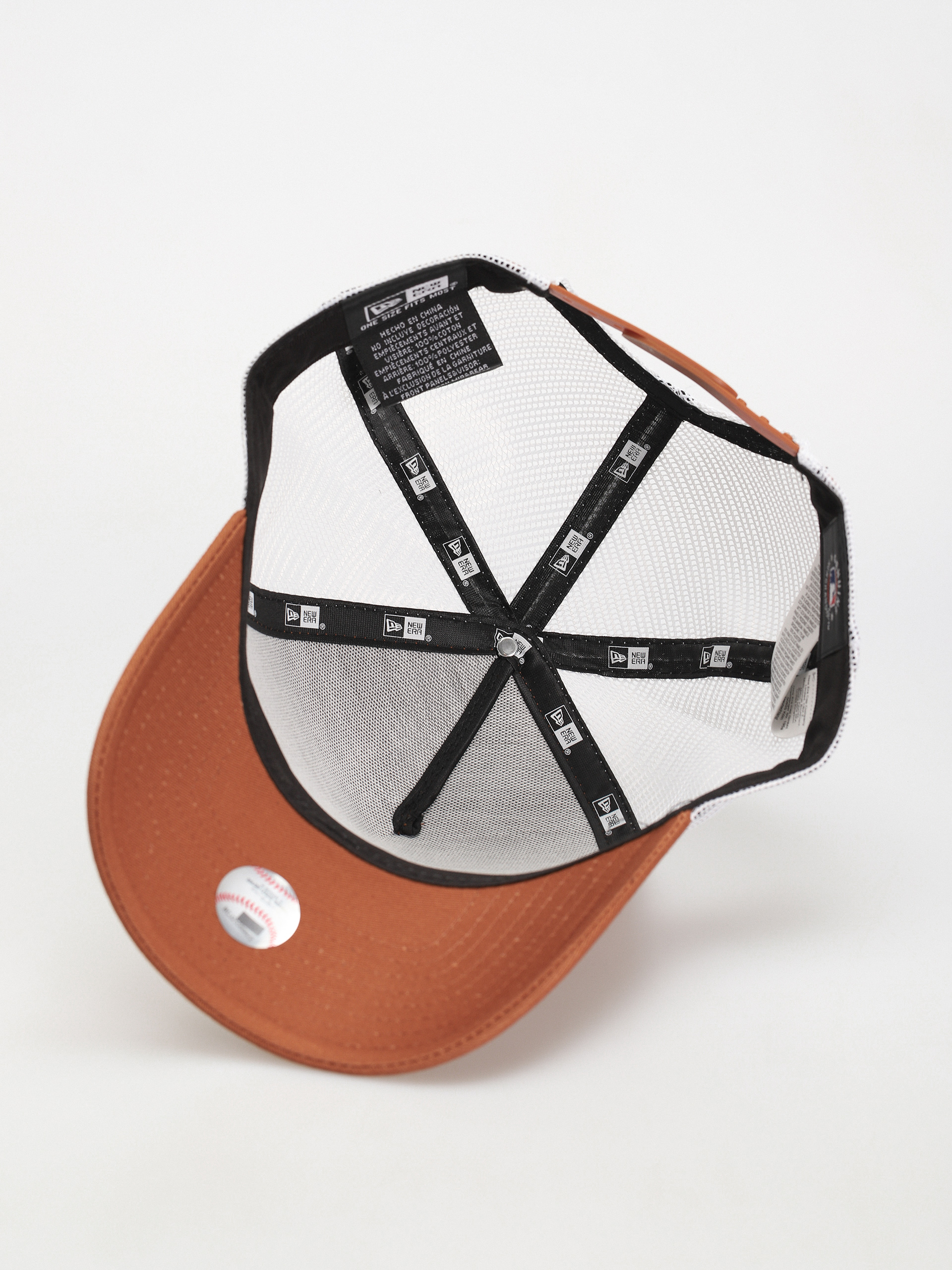 Kšiltovka  New Era Boucle Trucker Okland Atheltics (brown)
