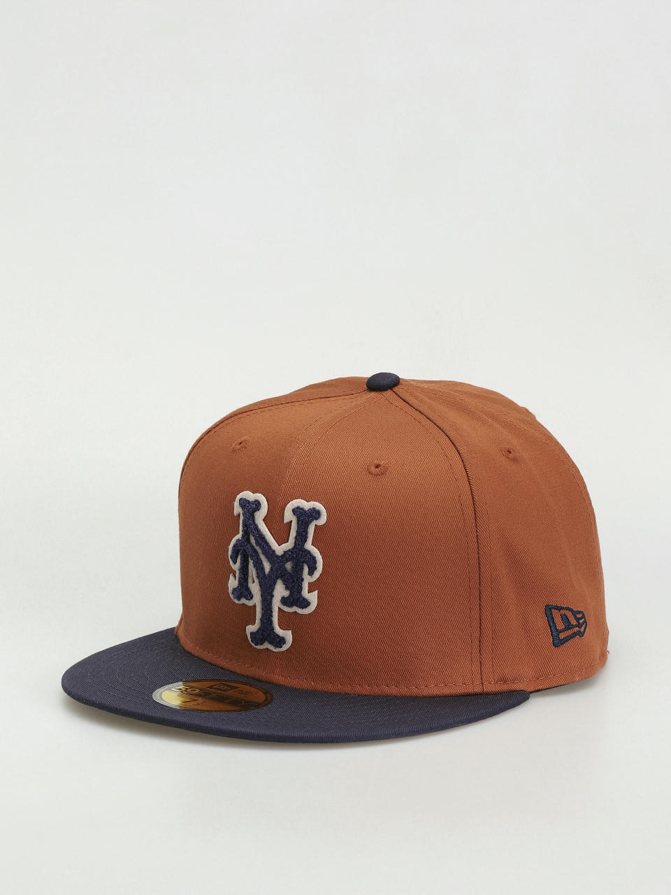 Kšiltovka  New Era Boucle 59Fifty New York Mets (brown/navy)