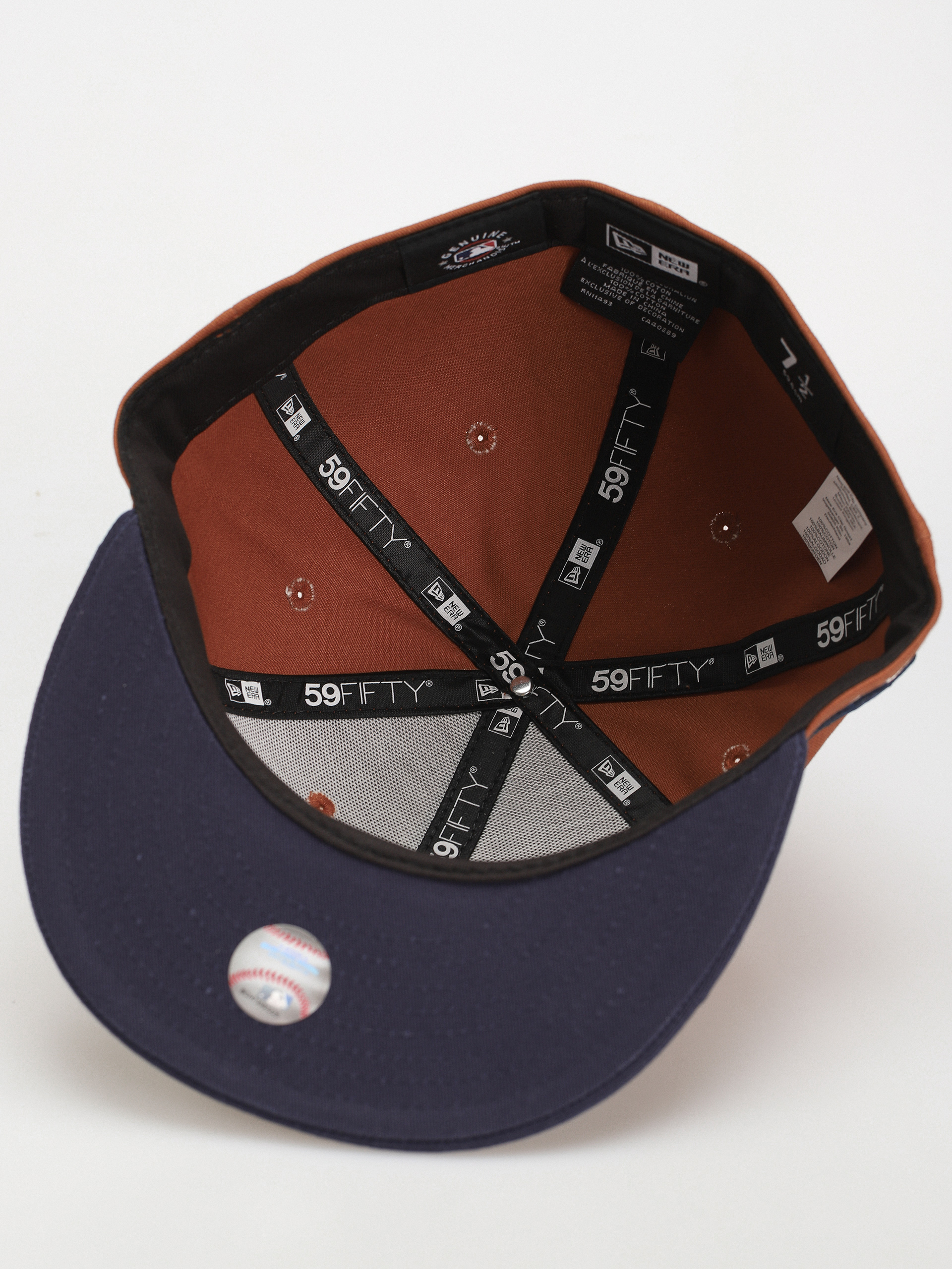Kšiltovka  New Era Boucle 59Fifty New York Mets (brown/navy)