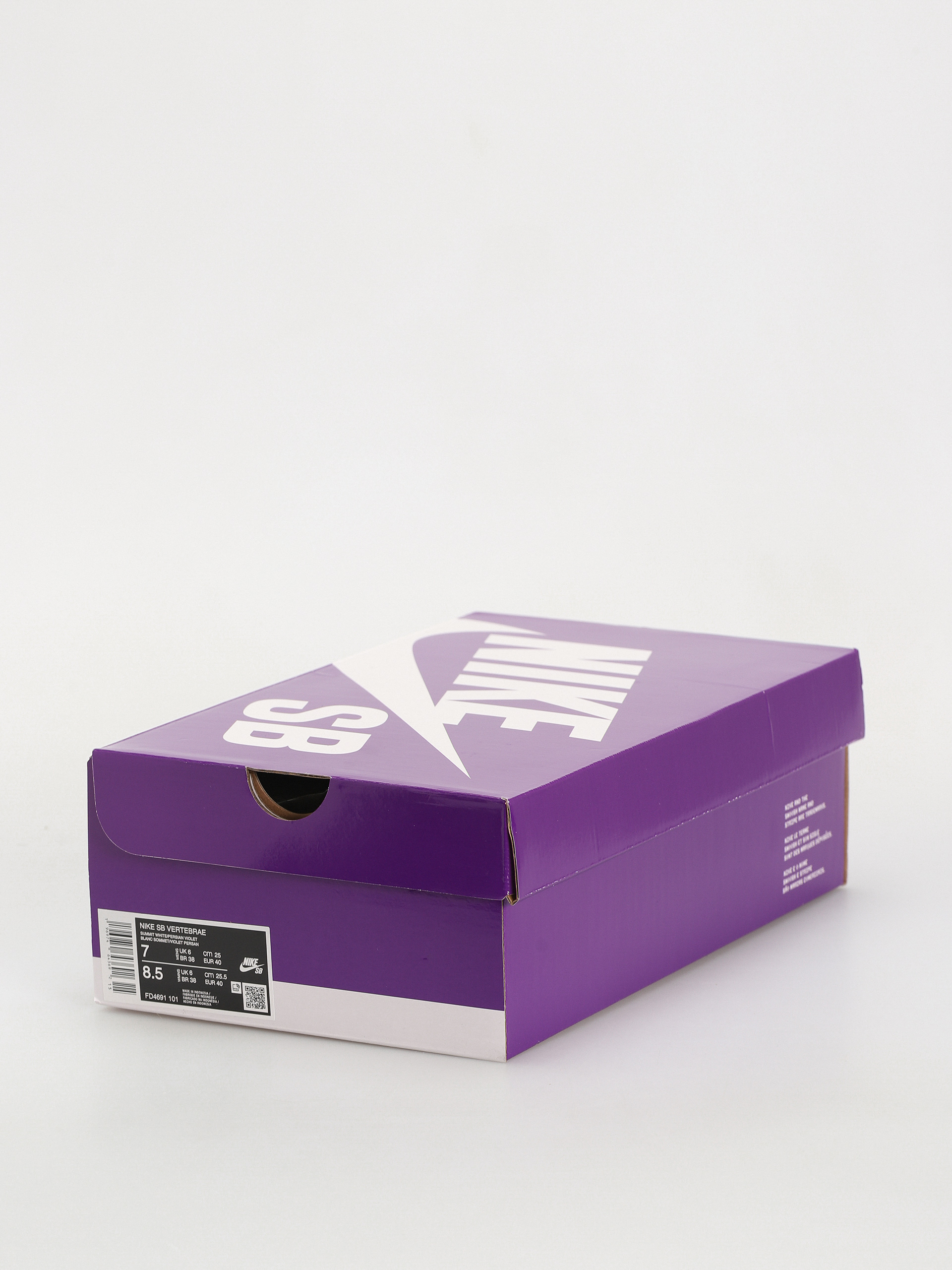 Boty Nike SB Vertebrae (summit white/persian violet)