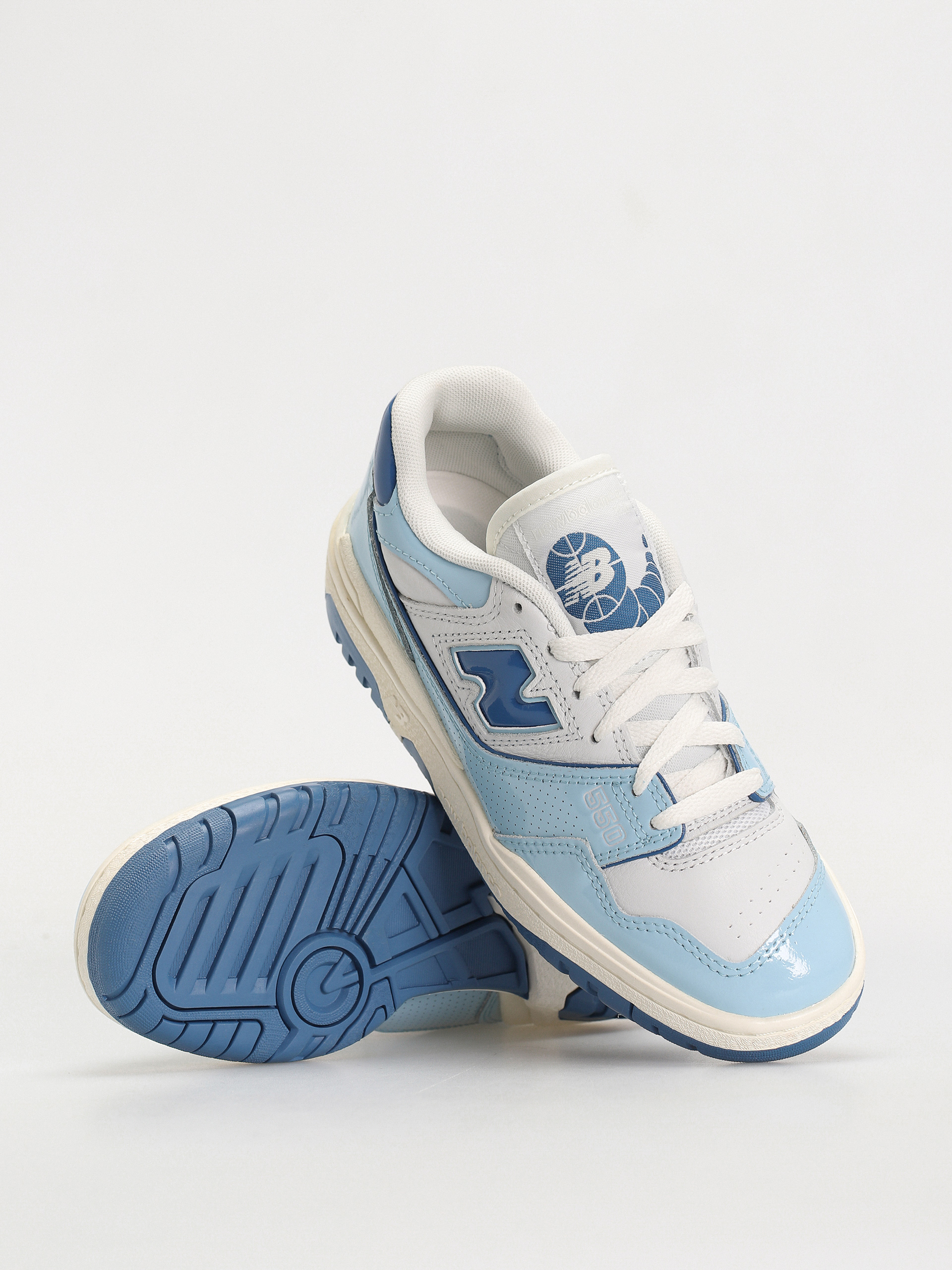 Boty New Balance 550 (chrome blue patent)