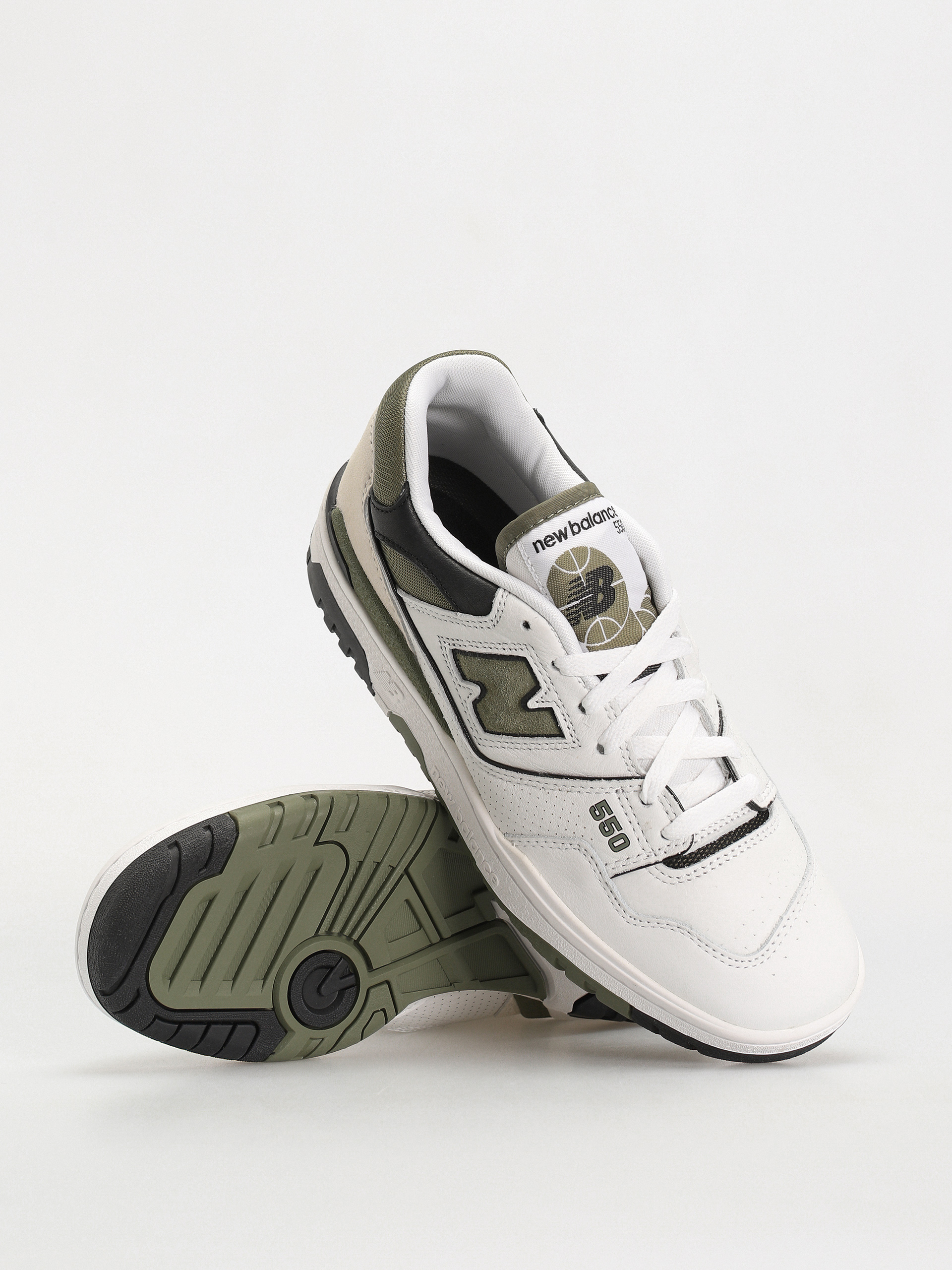 Boty New Balance 550 (white dark olivine)
