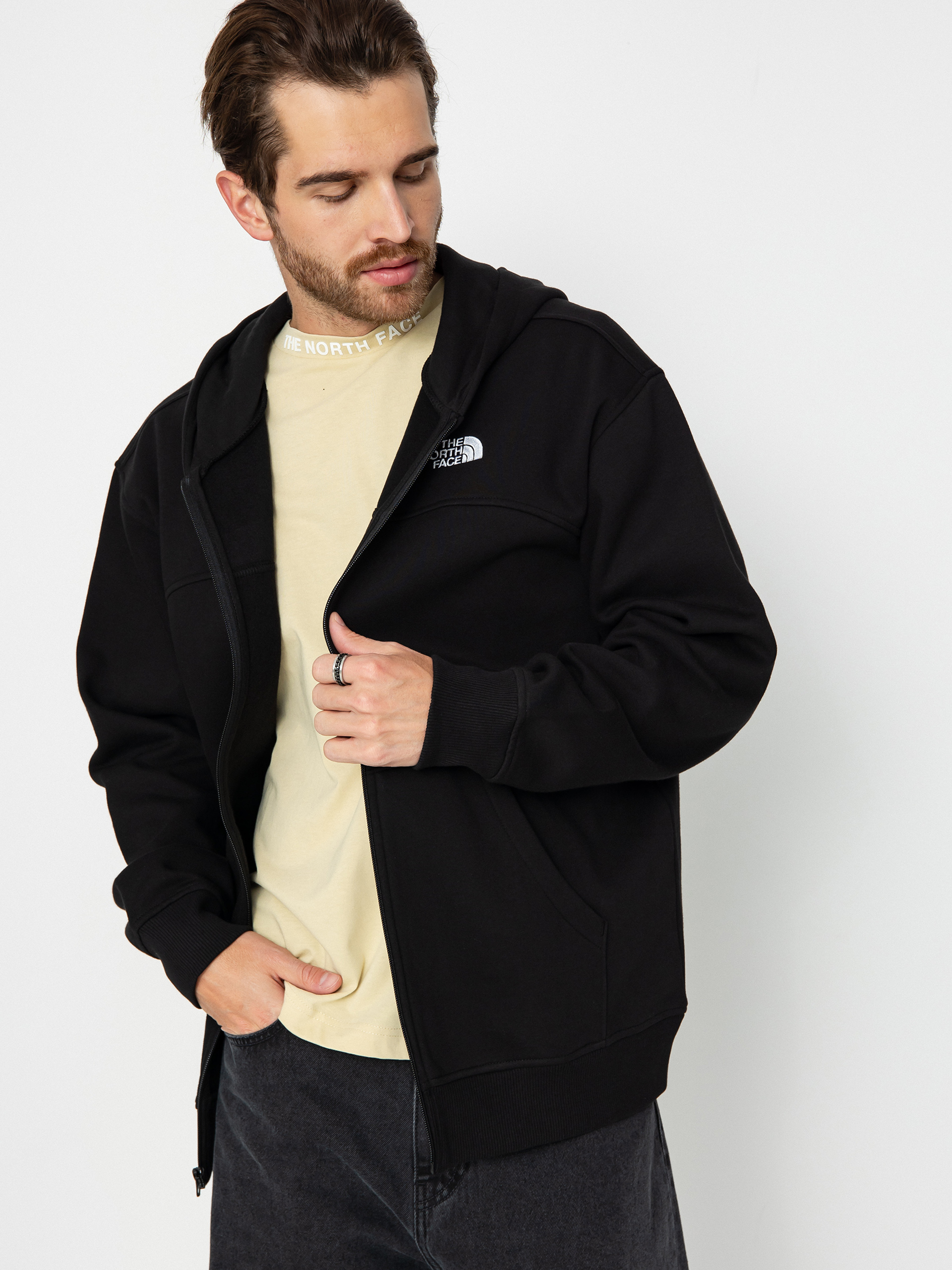 Mikina s kapucí The North Face Essential ZHD (tnf black)