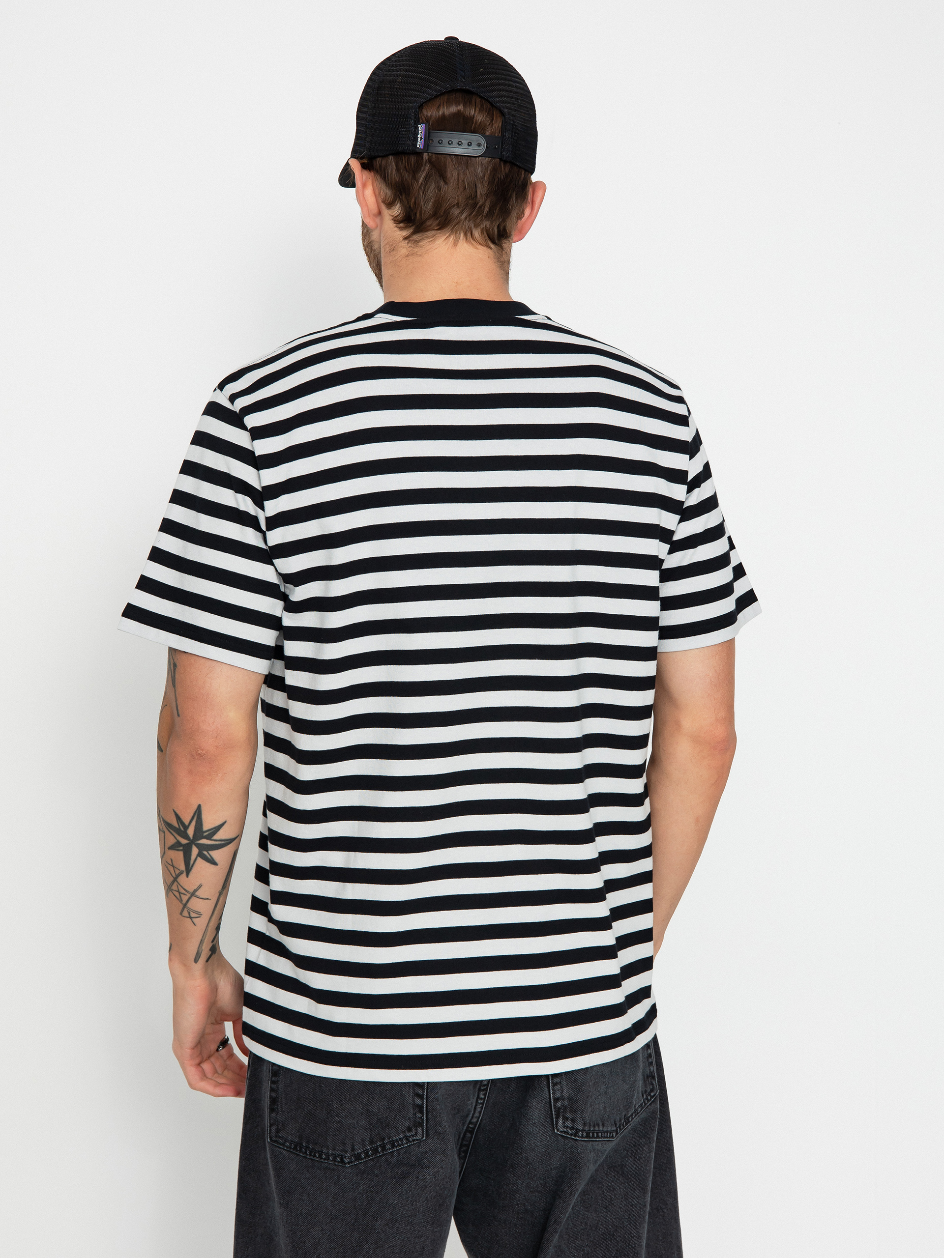 Tričko Carhartt WIP Scotty Athletic (scotty stripe/black/sonic silver)