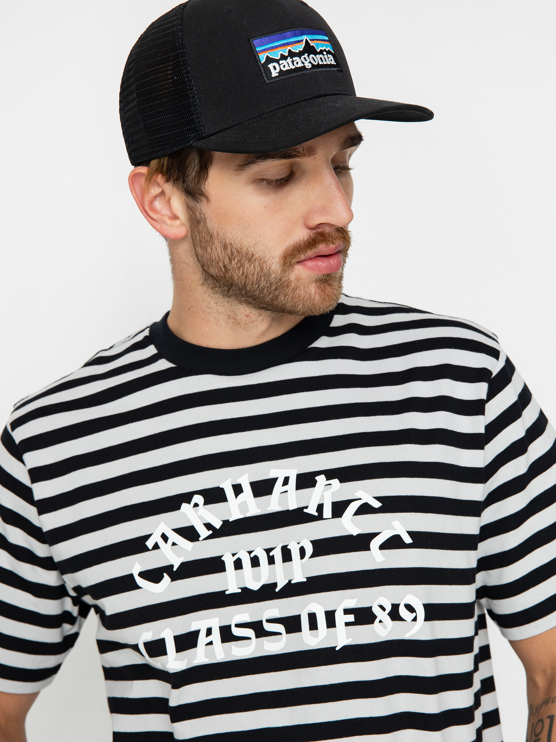 Tričko Carhartt WIP Scotty Athletic (scotty stripe/black/sonic silver)