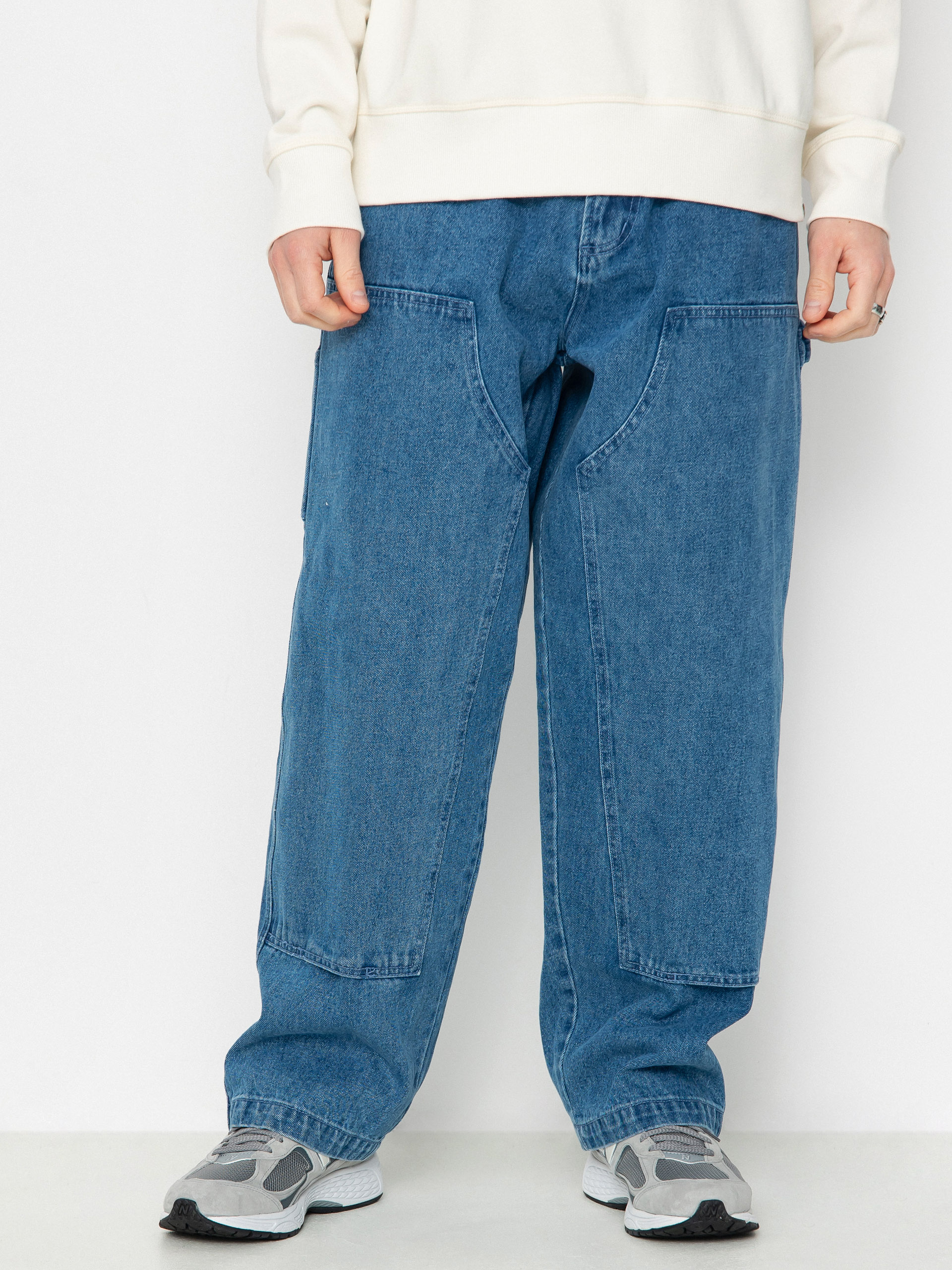 Kalhoty OBEY Bigwig Denim Carpenter (light indigo)