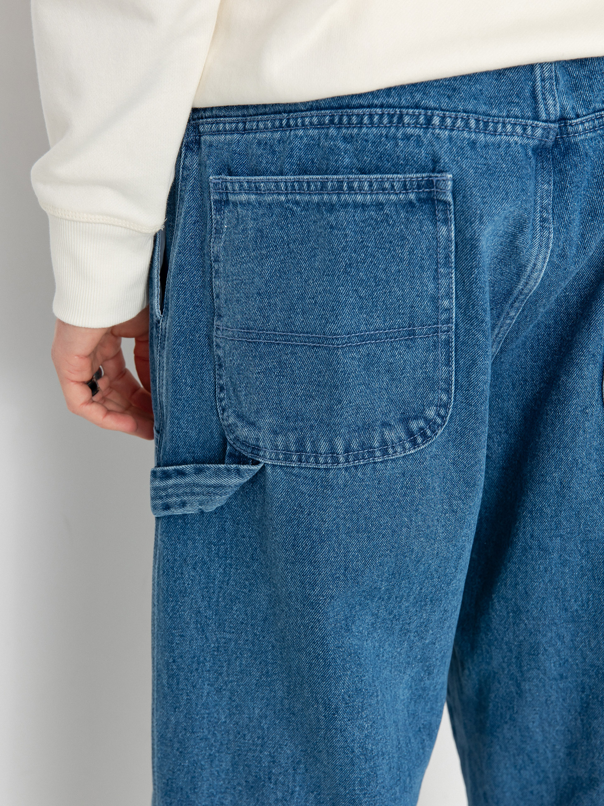 Kalhoty OBEY Bigwig Denim Carpenter (light indigo)