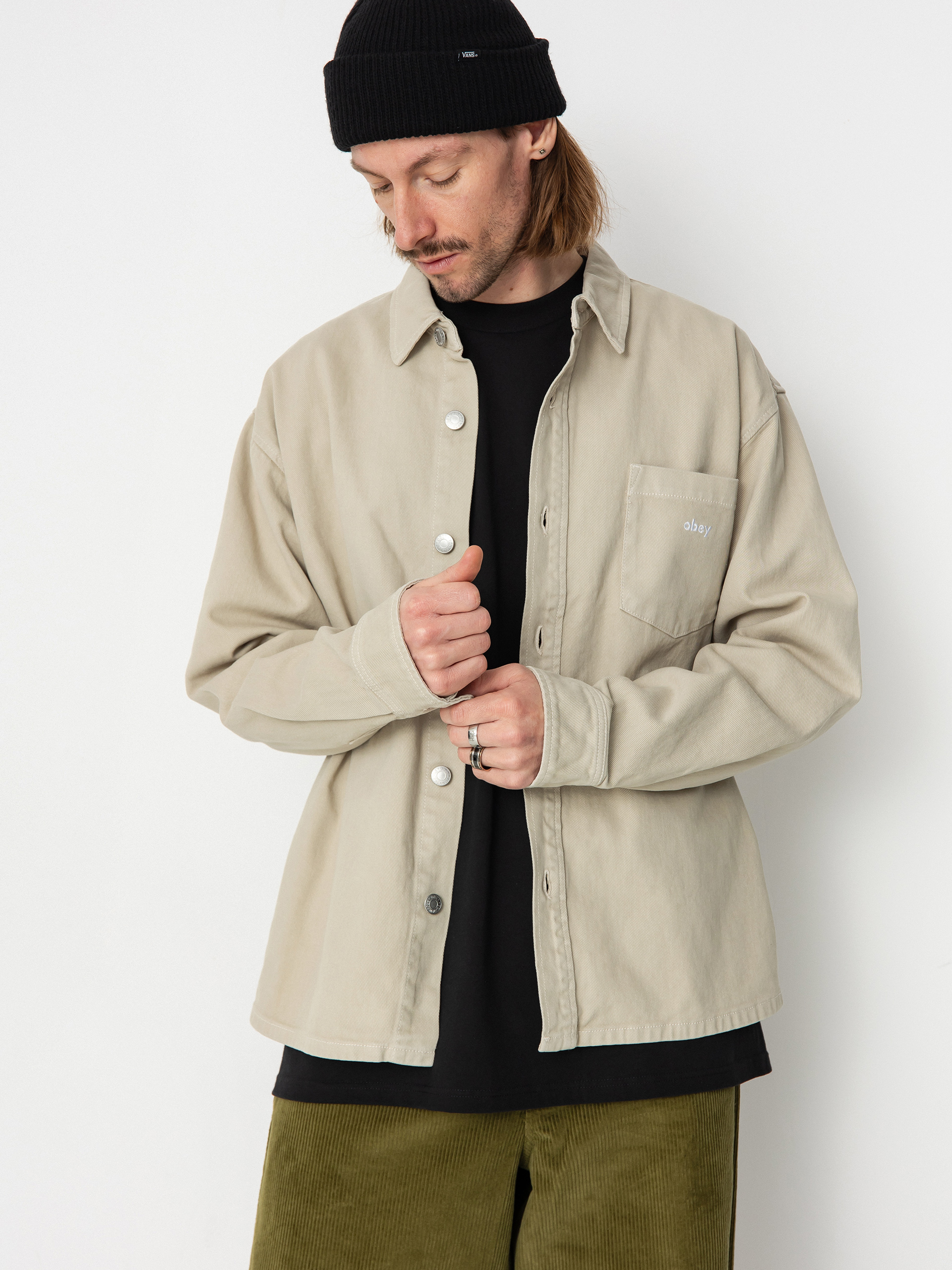 Košile OBEY Magnolia (clay)