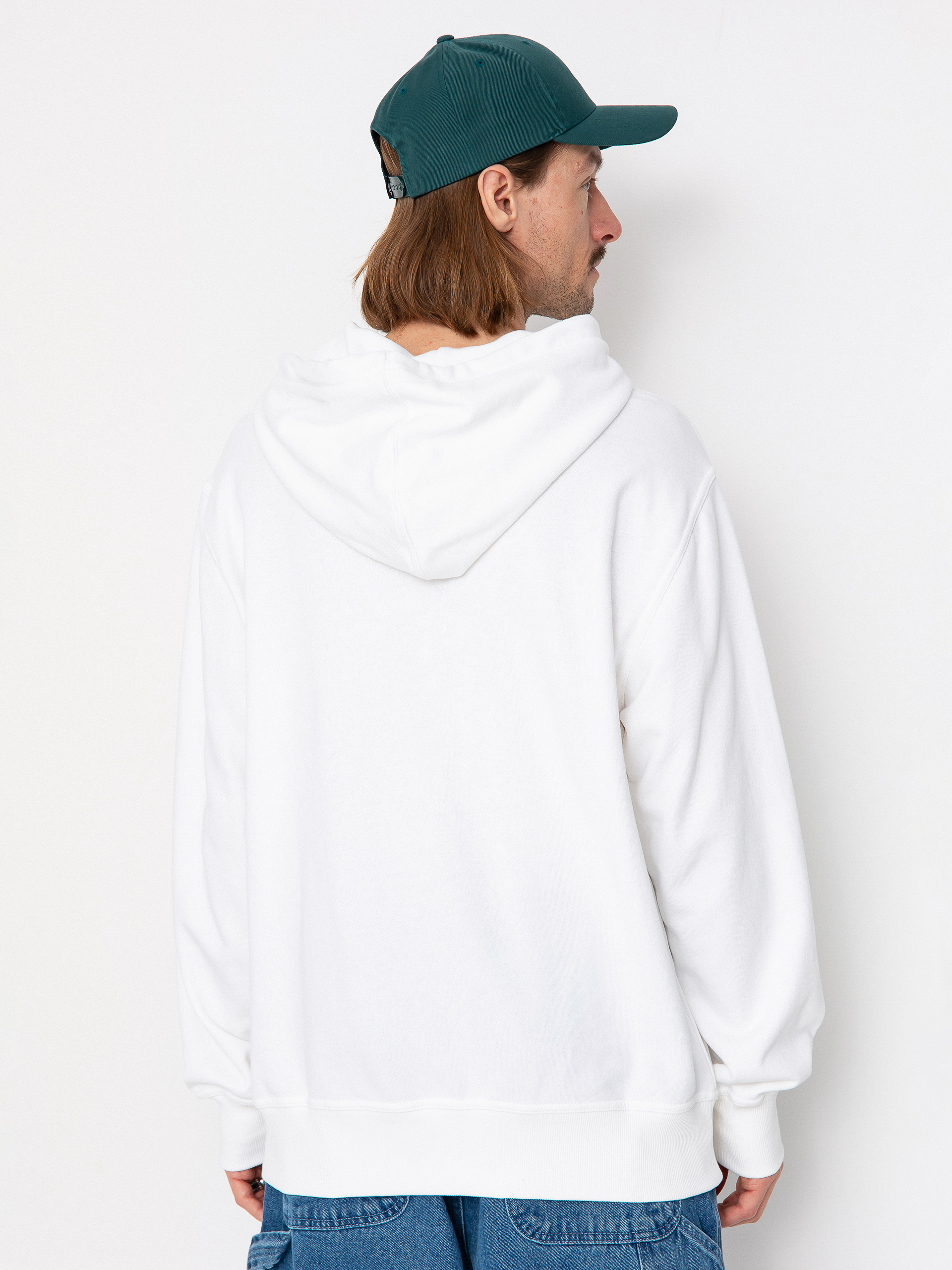 Mikina s kapucí Dickies Herndon HD (white)