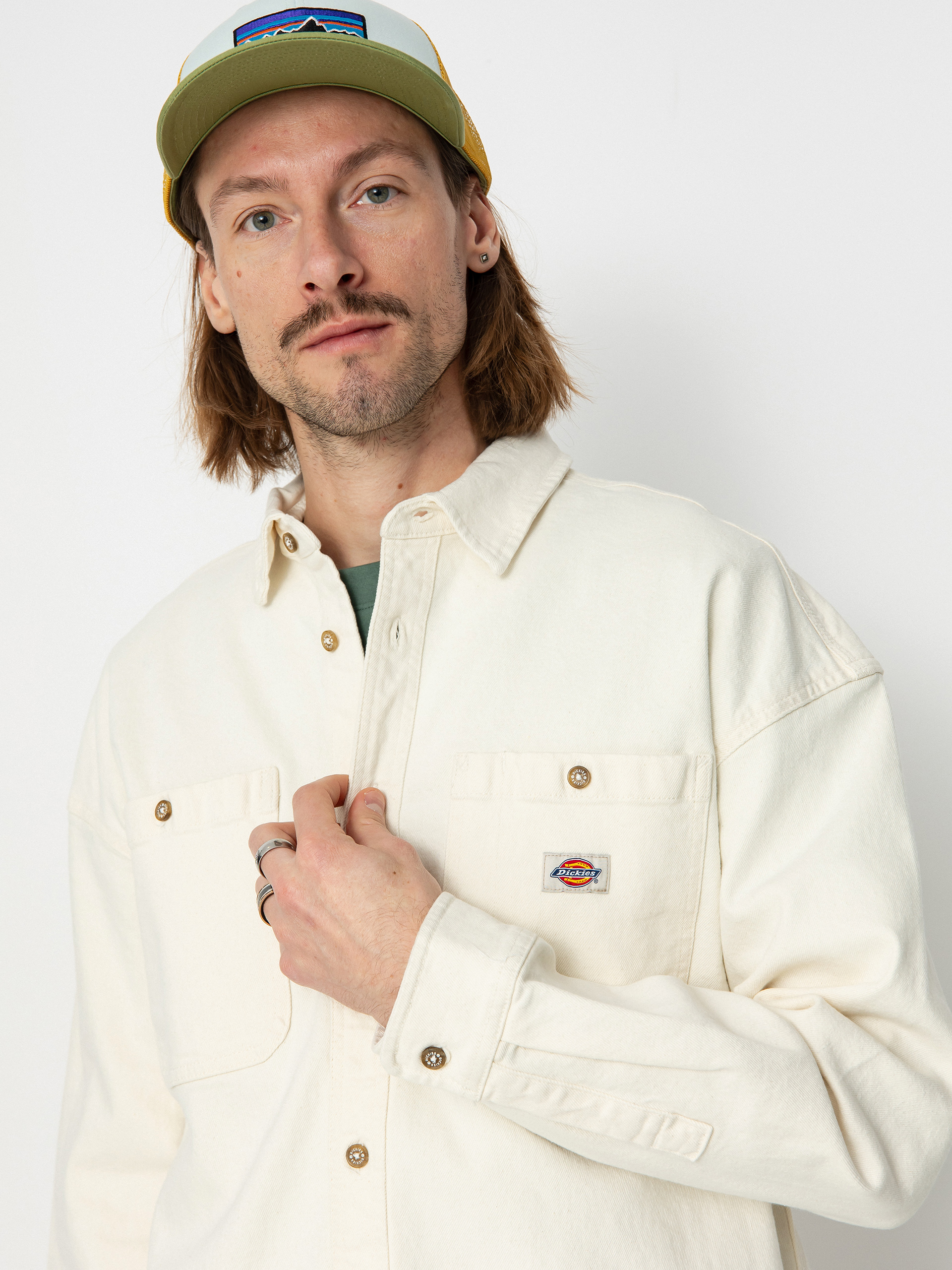 Košile Dickies Houston (ecru)