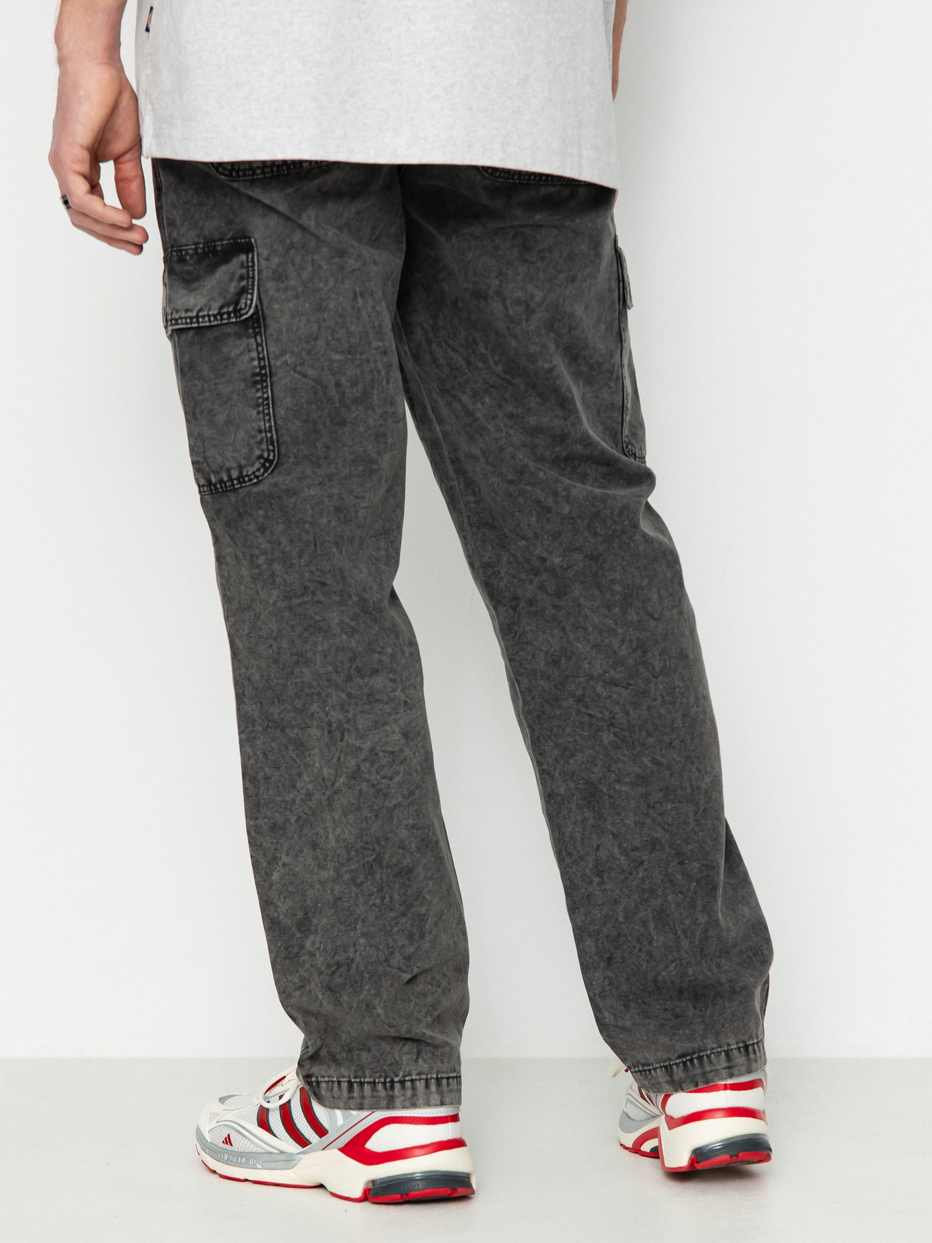 Kalhoty Dickies Newington (dble dye/acid wash black)