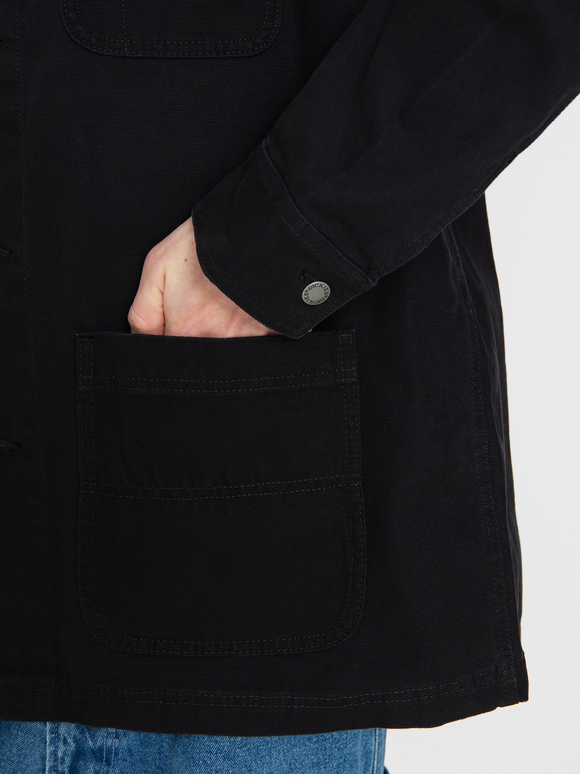 Bunda Dickies Duck Lined Chore (stone washed black)