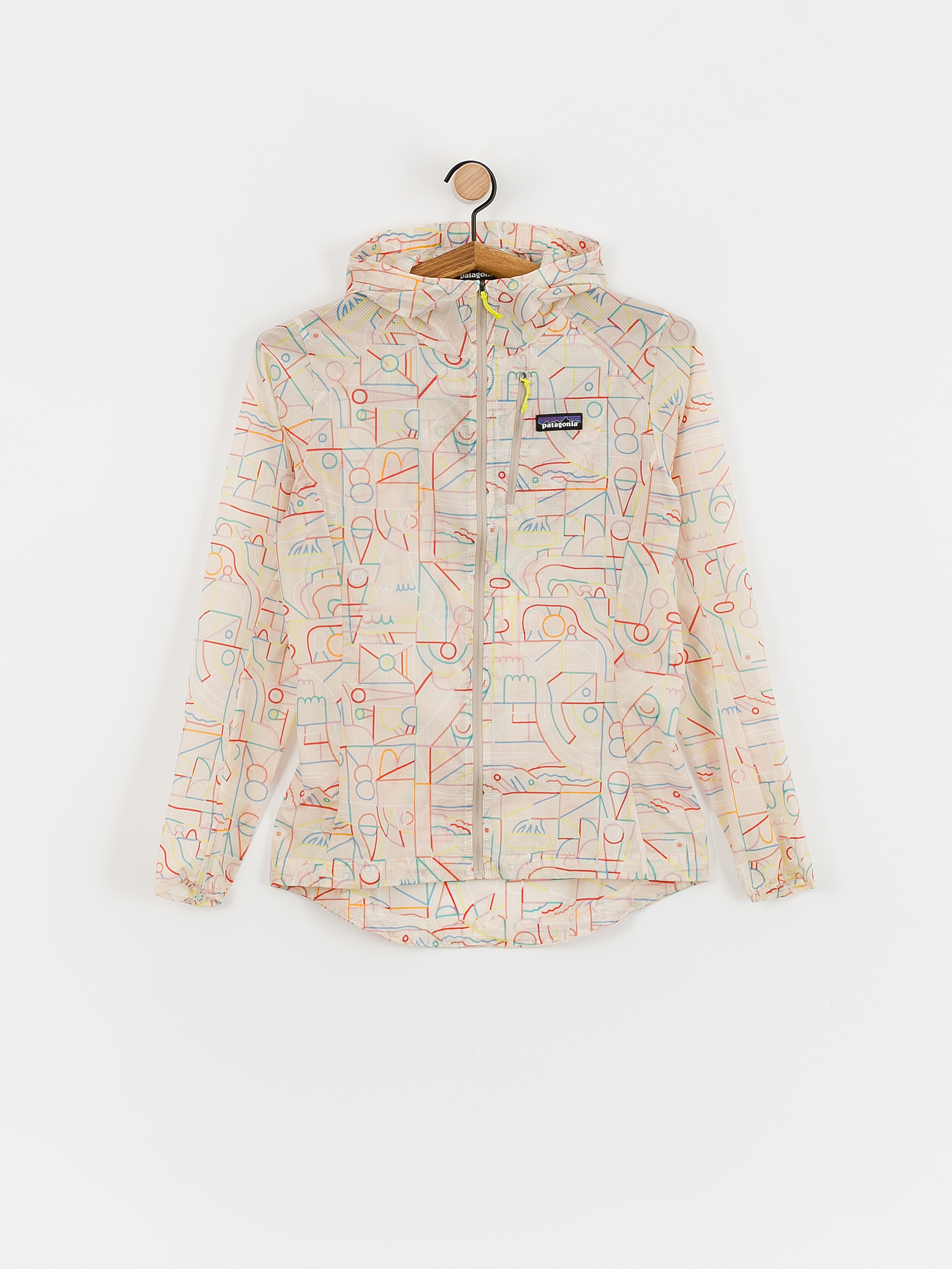 Bunda Patagonia Houdini Wmn (lose yourself outline pumice)