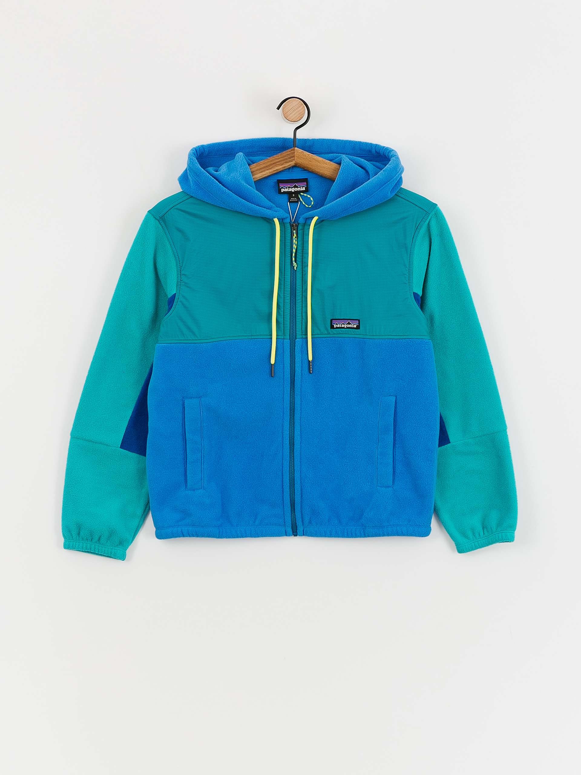 Fleecová mikina Patagonia Microdini Hoody Wmn (vessel blue)