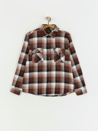 Košile Brixton Bowery Flannel Ls (washed navy/sepia/off white)
